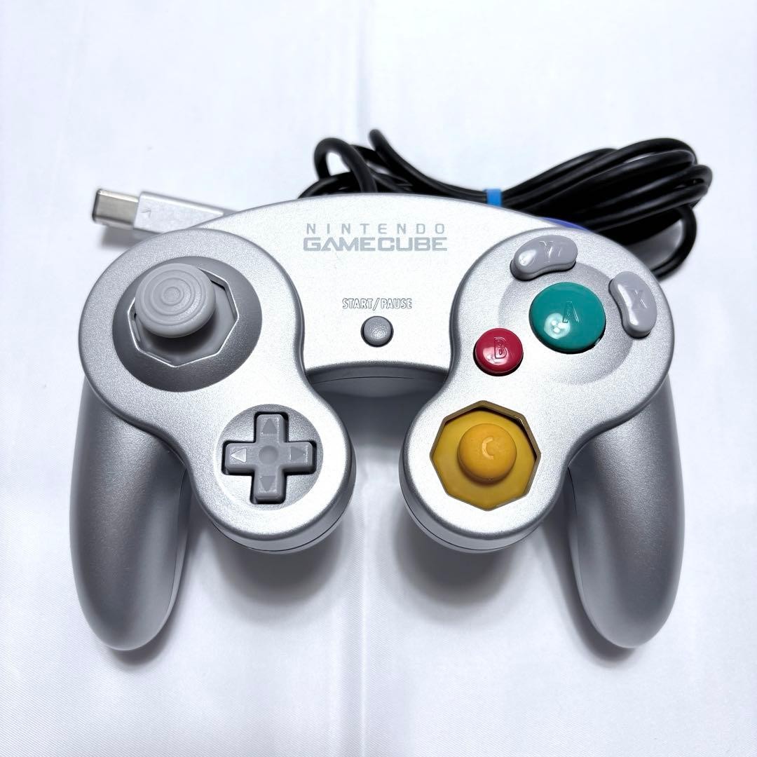 Nintendo GameCube DOL-101 Silver Console Set Japanese Ver Used Tested