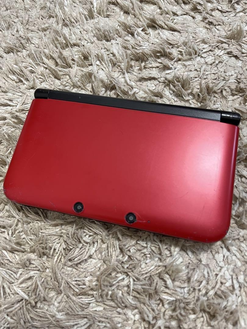 Nintendo 3DS LL Red x Black Body s0618m