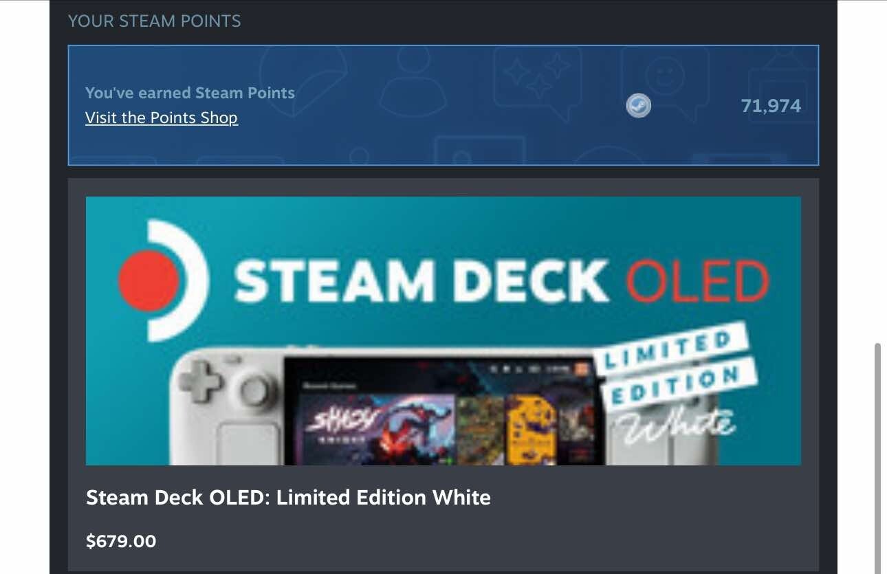 Valve Steam Deck OLED 1TB Handheld Console White LIMITED EDITION – FAST SHIP