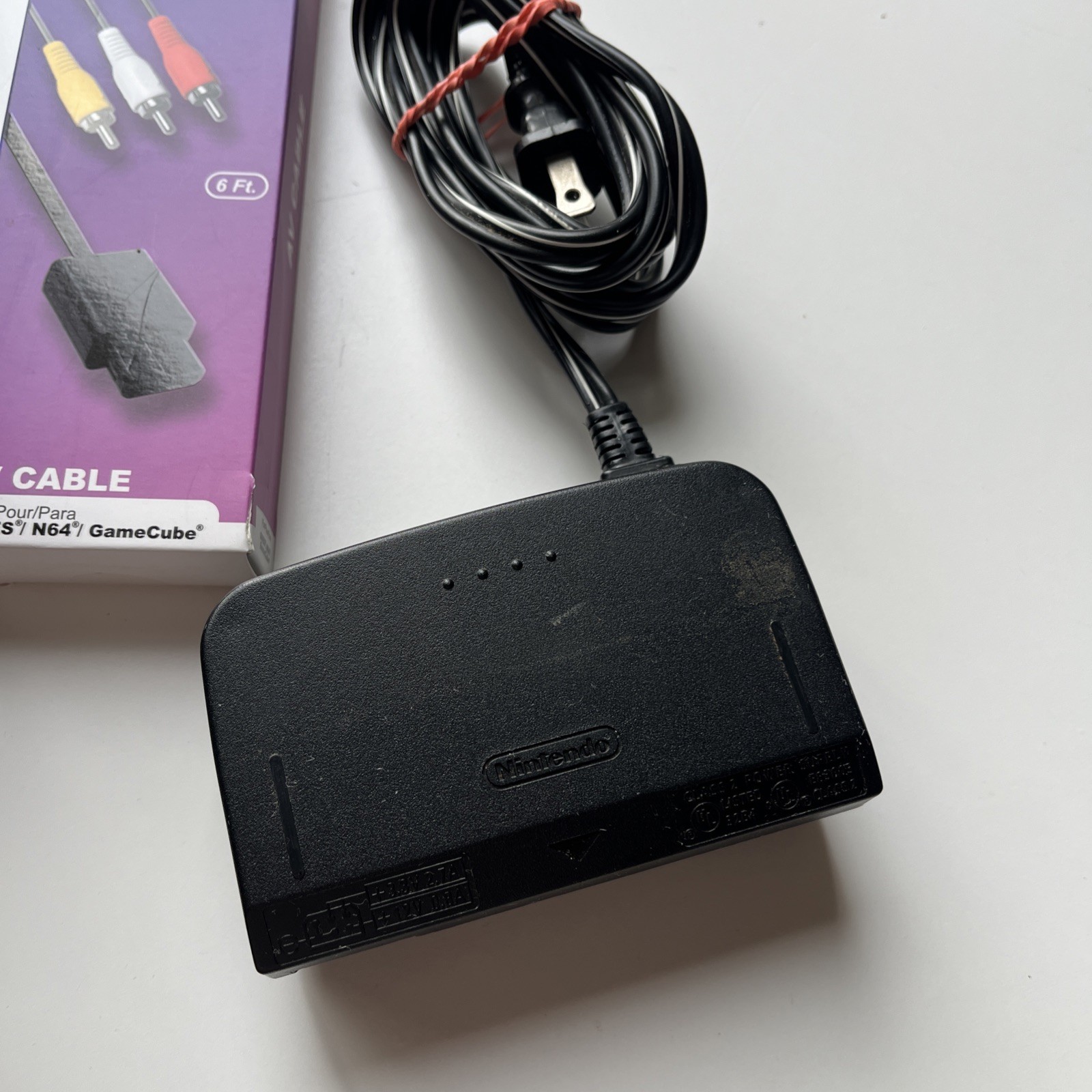 Nintendo 64 N64 Console System Bundle with Oem Controller Cables Tested NUS 001