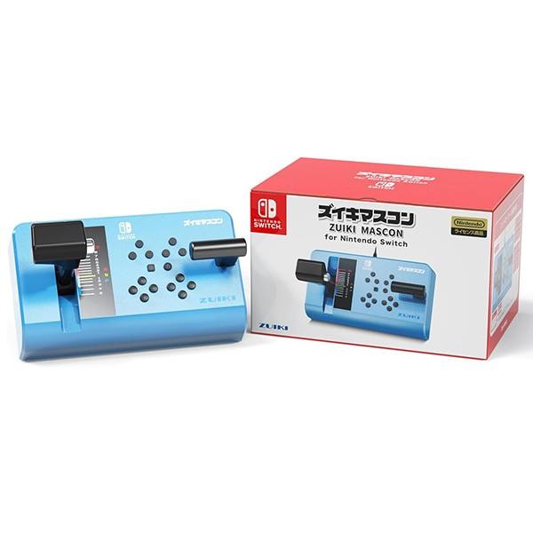 ZUIKI MASCON Controller GO By Train Densha De GO NINTENDO Switch Blue NEW JPN