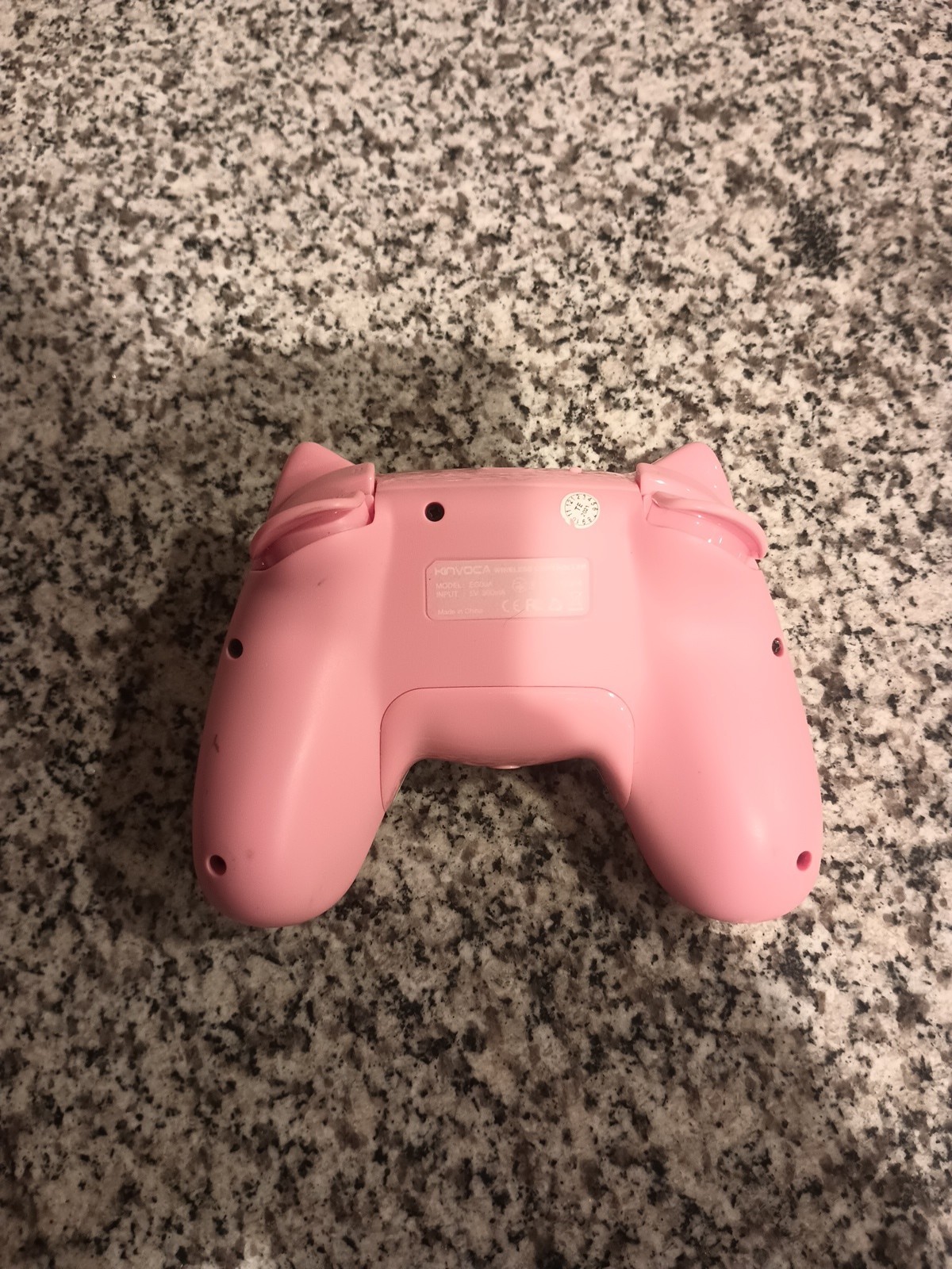 KINVOCA Wireless Pink & White Kitty Cat Blue Tooth Controller Nintendo Switch