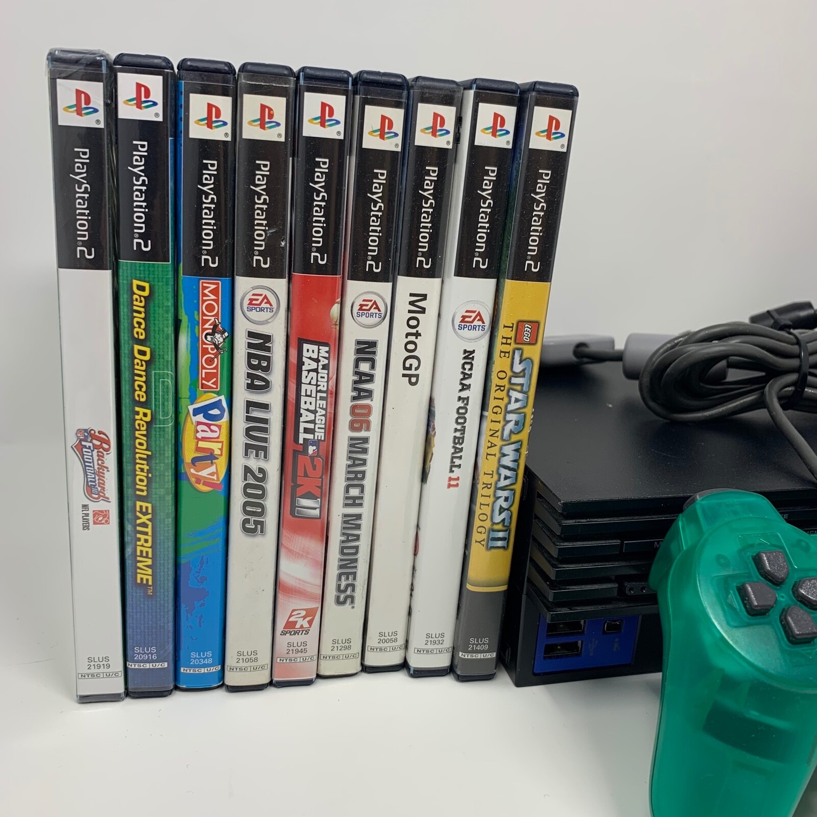 HUGE SONY PS2 Gaming System BUNDLE Games/Console/Controllers/Pad
