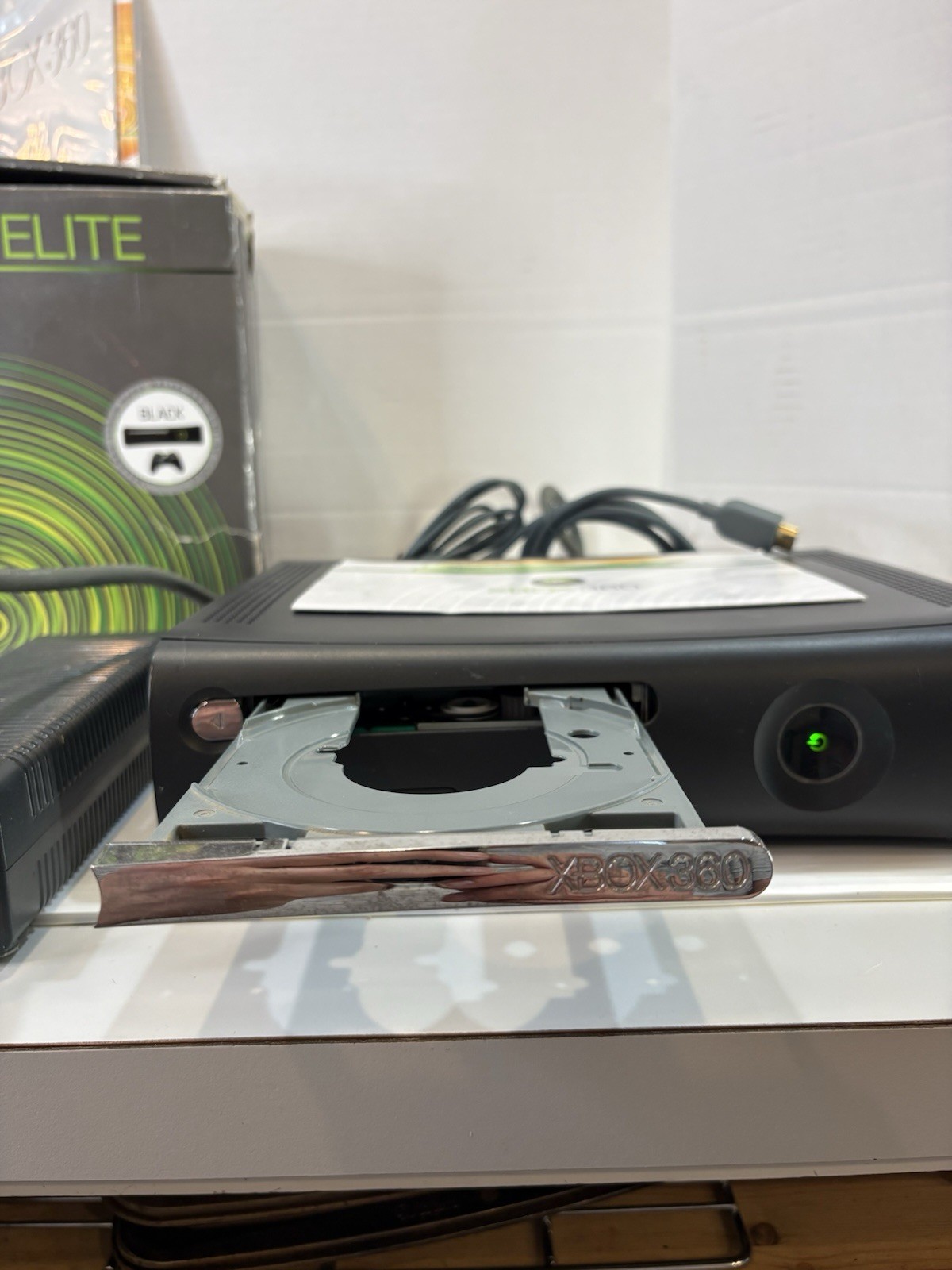 Microsoft Xbox 360 ELITE Core Model Complete Video Game Console System 120GB