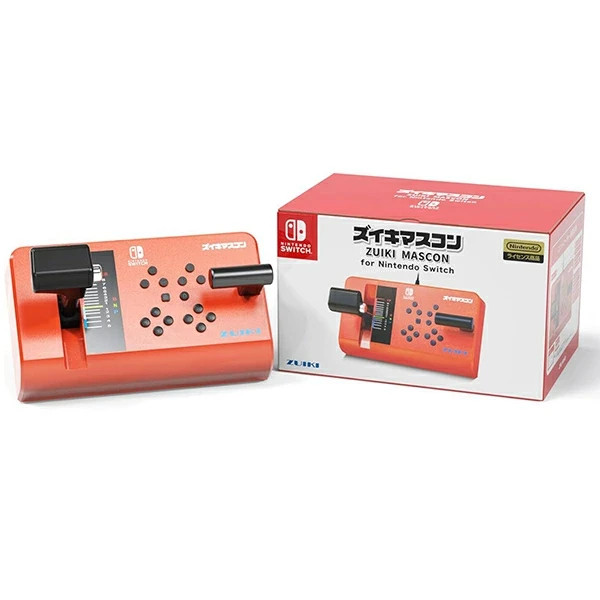 NINTENDO Switch ZUIKI MASCON Controller GO By Train Densha De GO Black/Blue/Red
