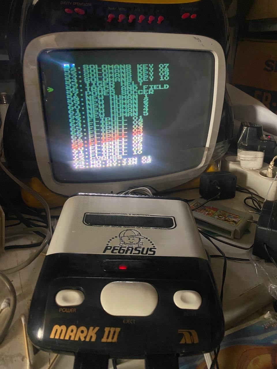 Ultra Rare Pegasus Mark III MT-1010DX Famicom Console – Great Condition