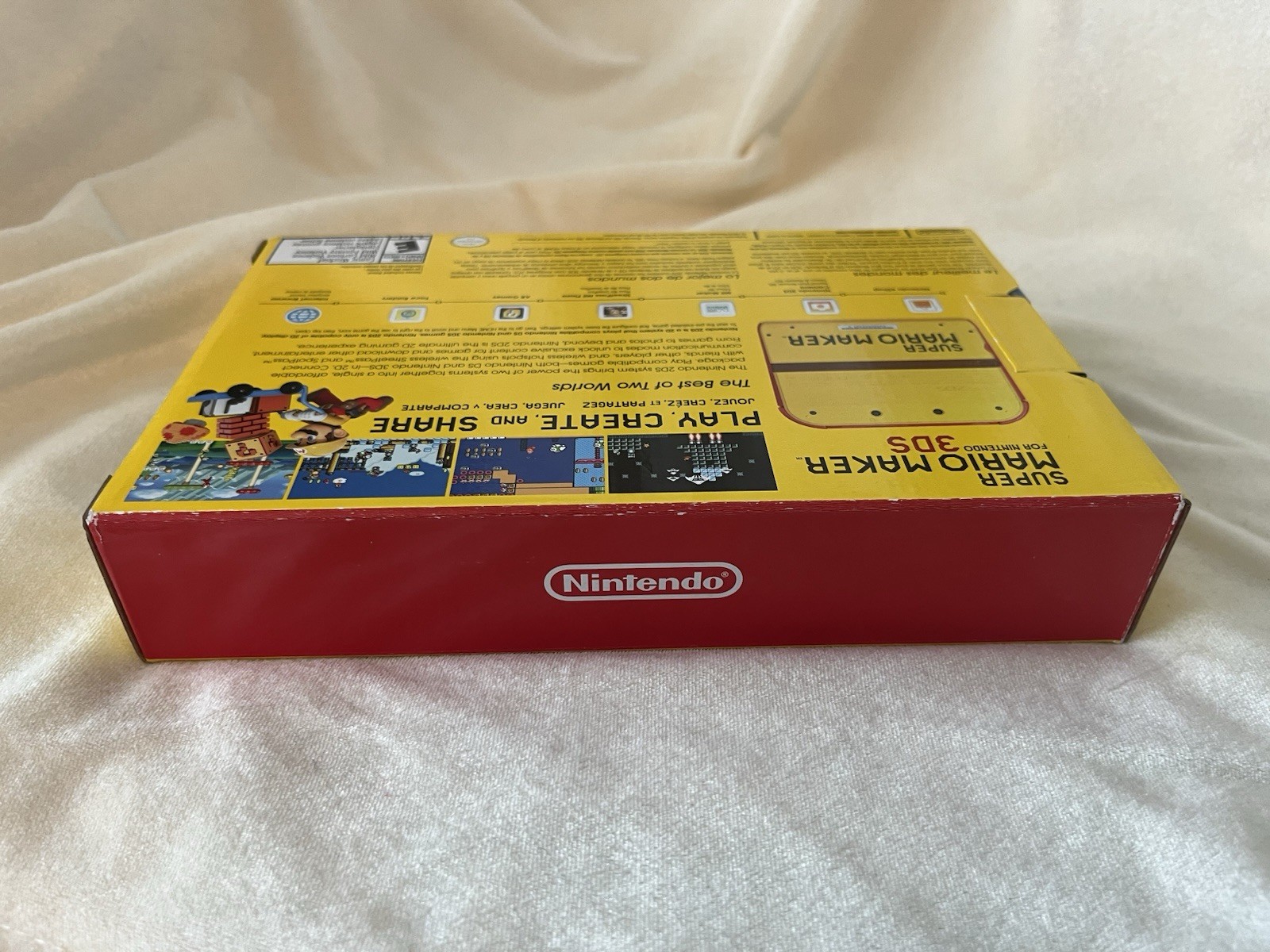 Nintendo 2DS Super Mario Maker for Nintendo 3DS Bundle – Yellow/Red NEW IN BOX!!