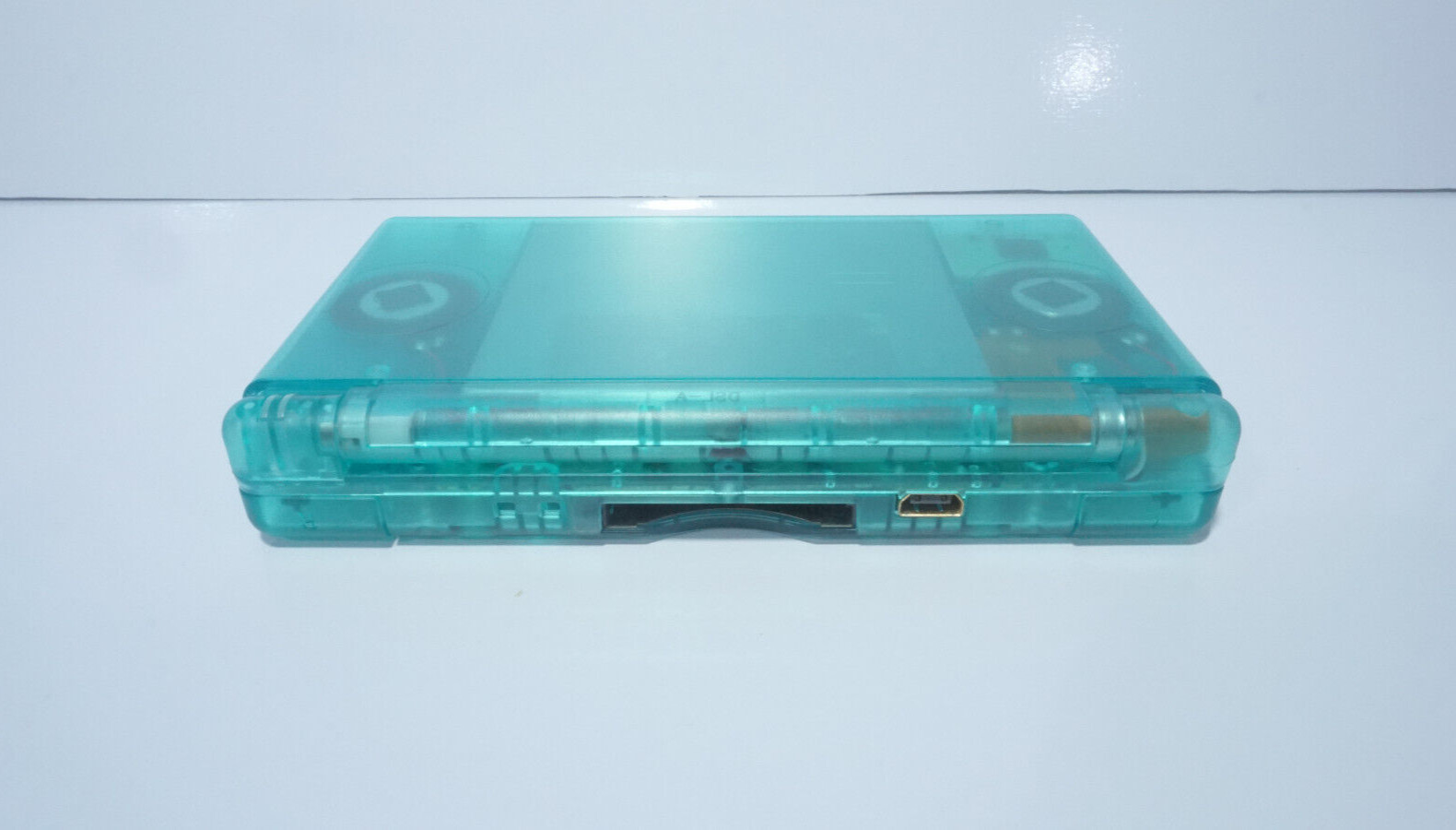 Nintendo DS Lite Transparent Clear Emerald Green Handheld System with Charger