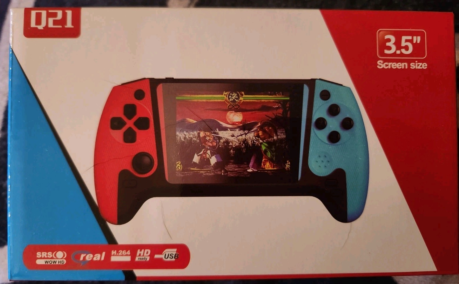 Q21 Handheld Game Console – 500 Games Built In NEW