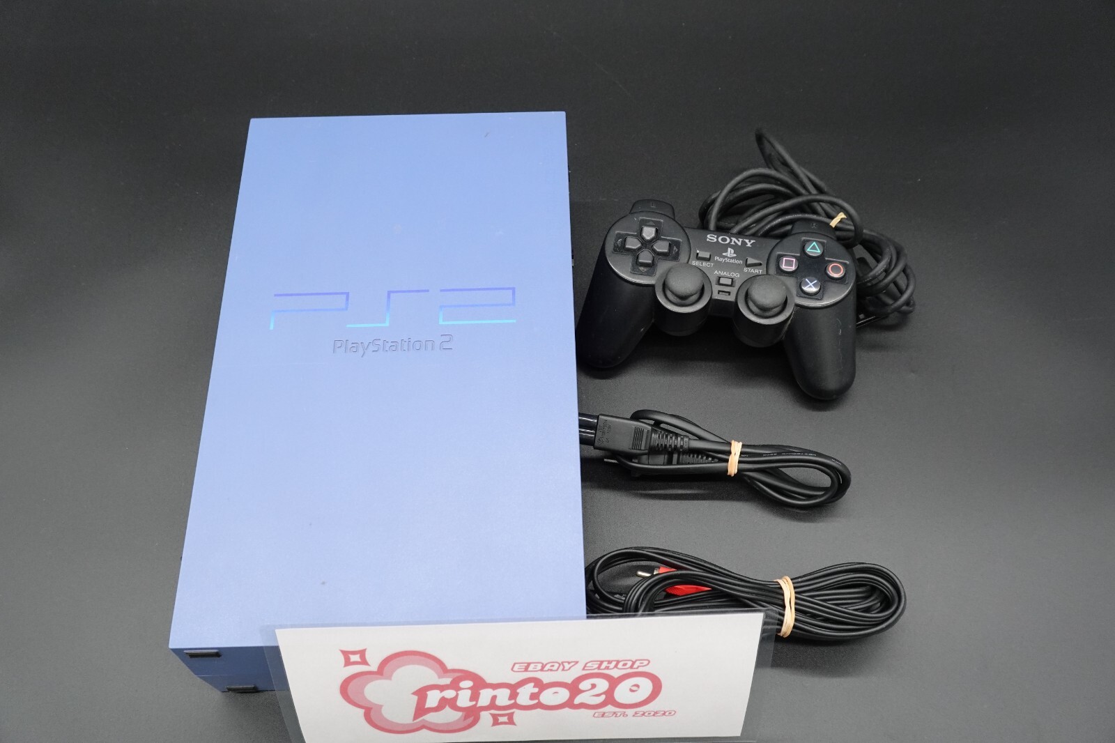 Sony PlayStation 2 PS2 Console only SCPH 39000 TB Toys Blue turquoise japan Used
