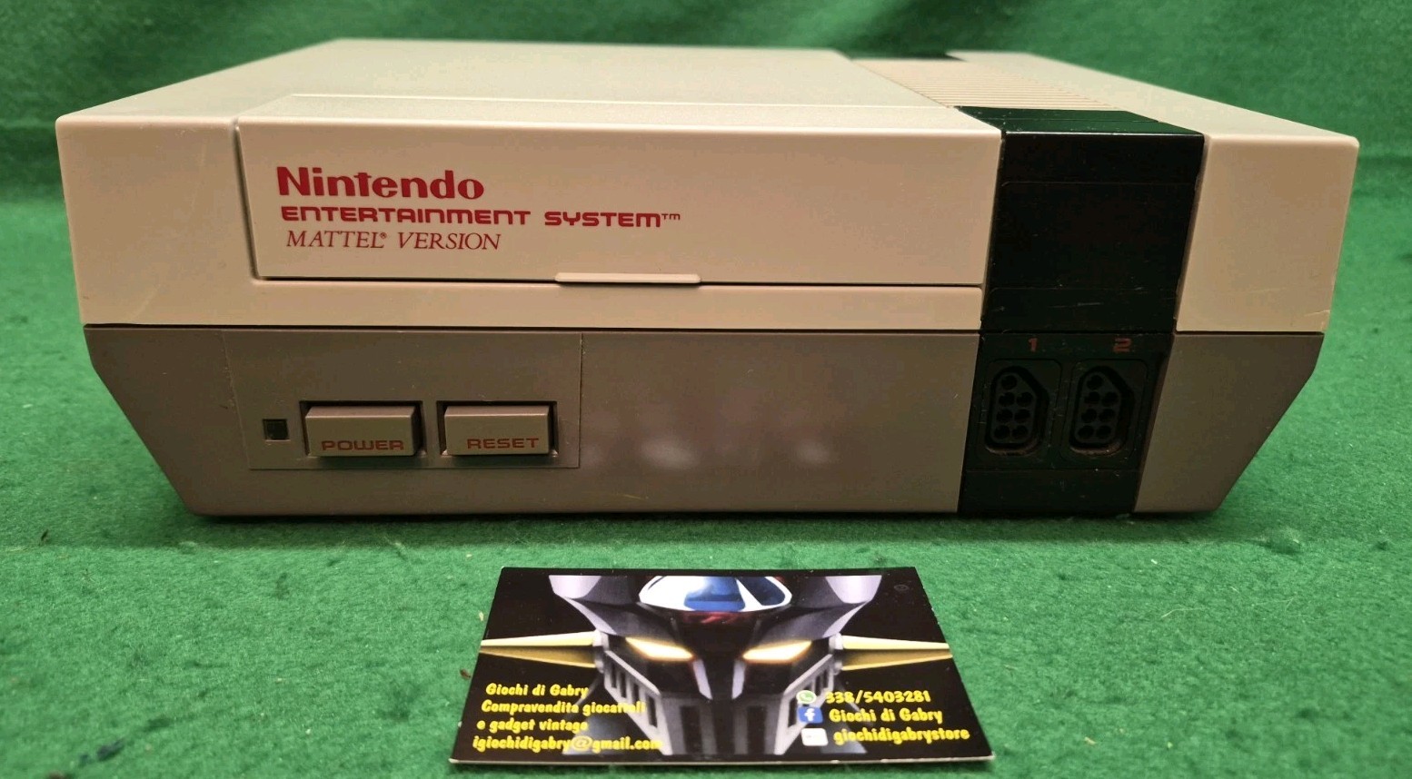 Console NINTENDO, NES Action Set Mattel NESE-001A ITA PAL 1985 Japan, Working!