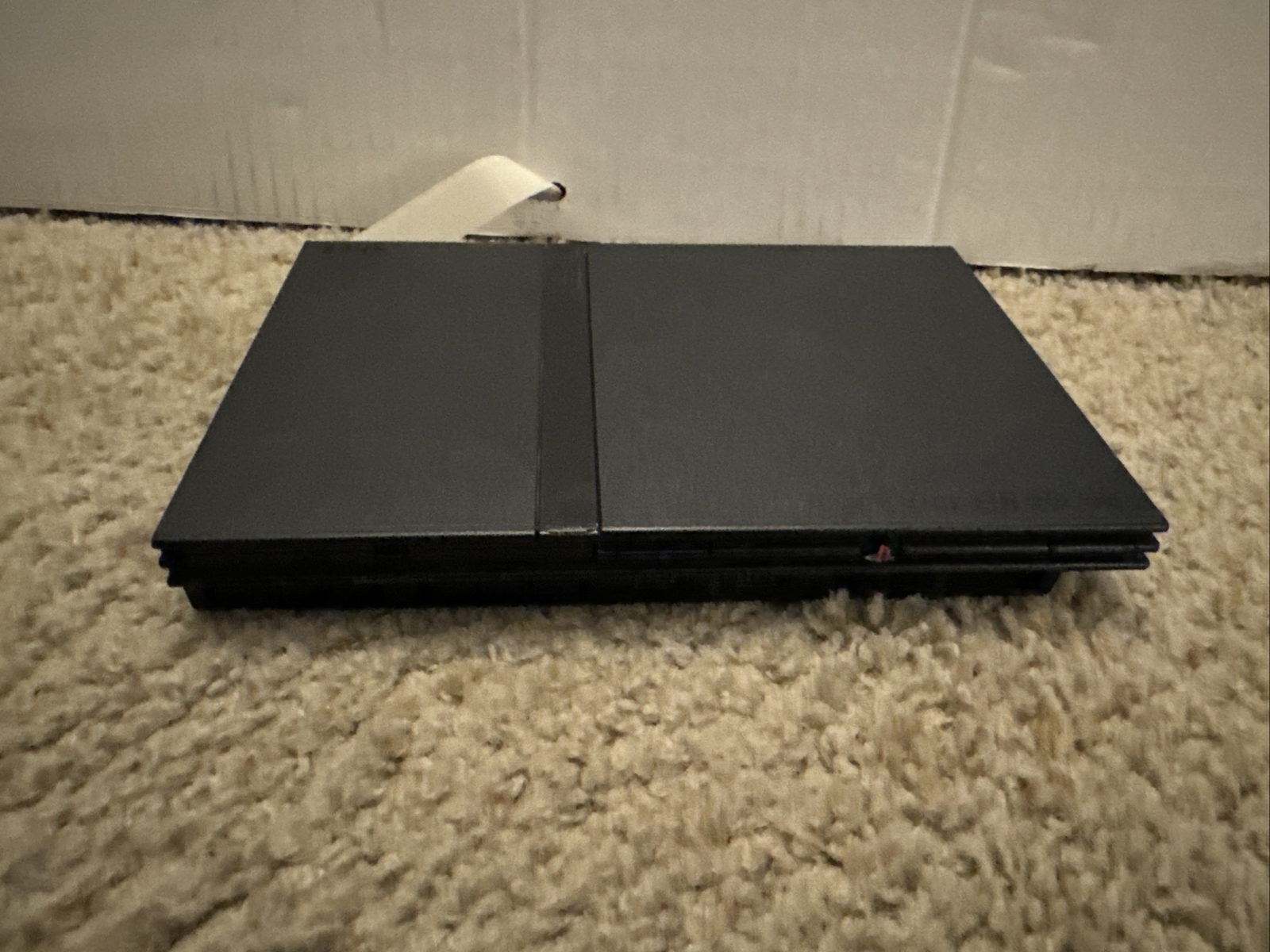 Sony PlayStation 2 Slim Line Version 1 Console – Charcoal Black