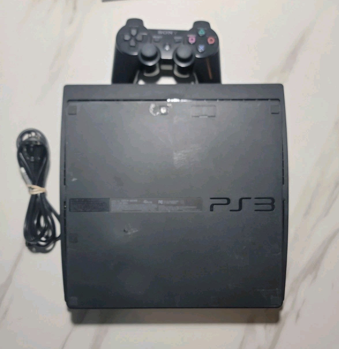 Sony PlayStation 3 – Slim 320GB Console – Charcoal Black Tested