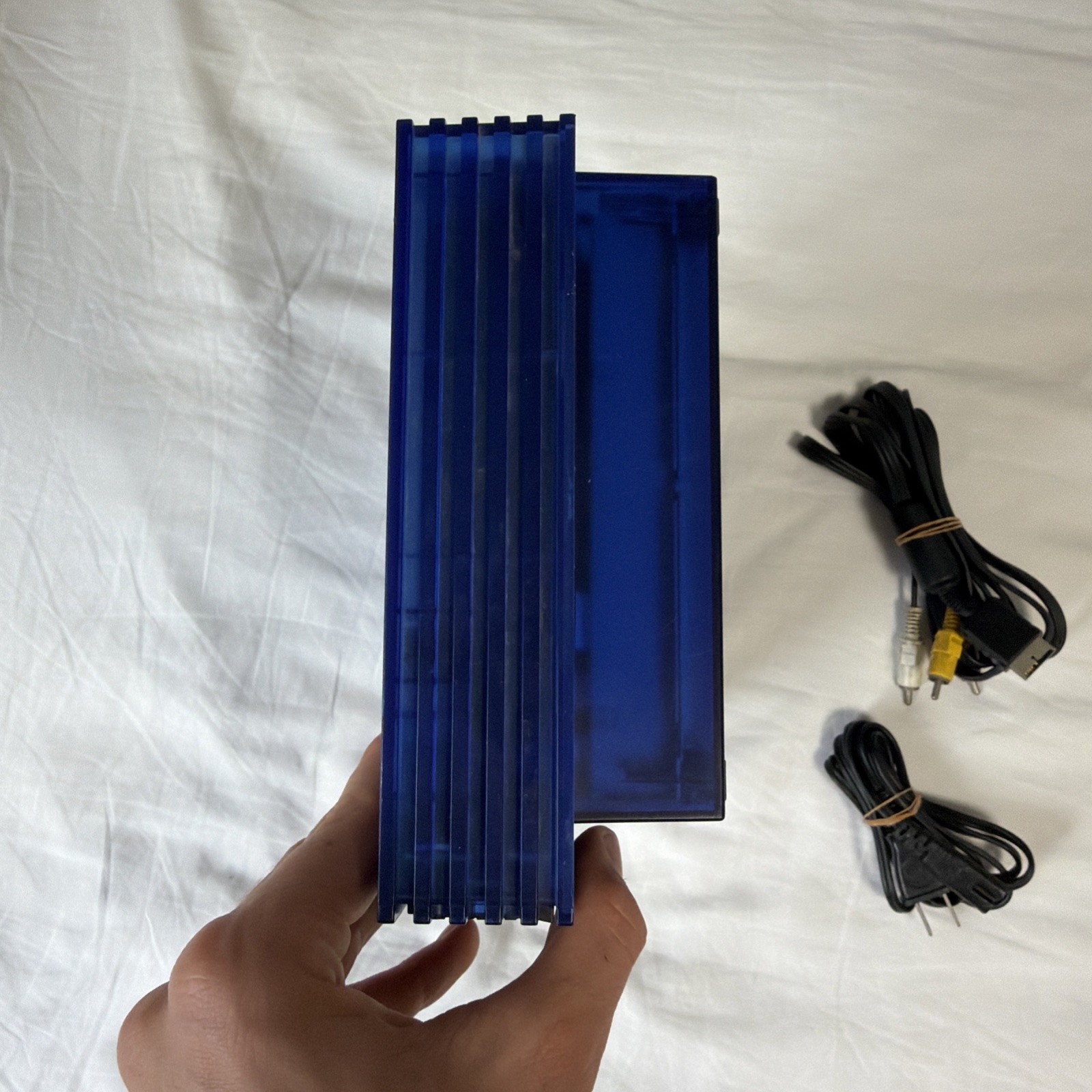 PS2 PlayStation2 Ocean Blue Console Only System SCPH-37000 Limited Edition Japan