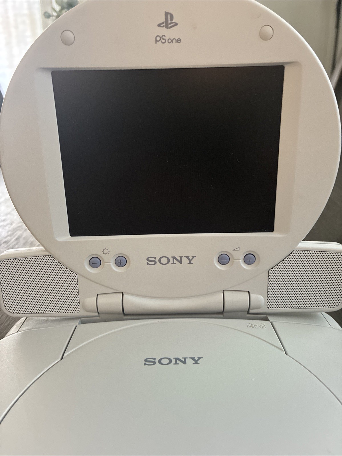 Sony PS One Console & LCD Screen SCPH101 Power Cord Controller Power Tested Only