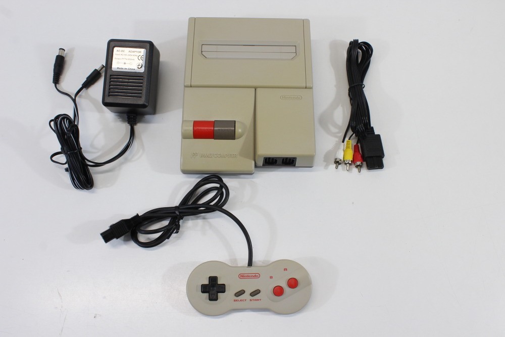 Nintendo AV New Famicom Console FC HVC-101 Controller AC AV Bundle JP Japan #5