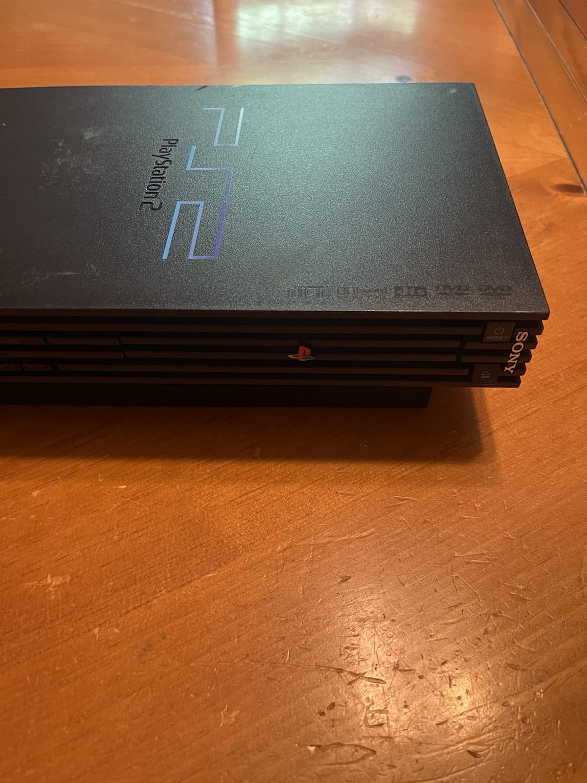 Sony PlayStation 2 Console SCPH-30001 Black With AV/Power Cables Tested Working
