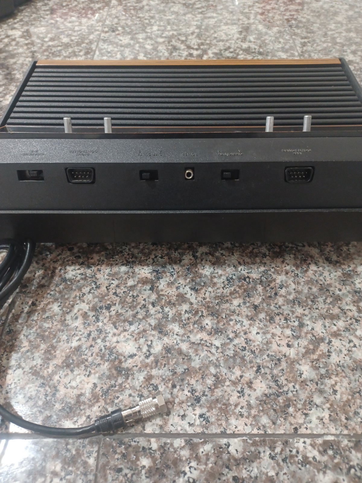 Atari 2600 System Cleaned, Tested, And Working 100% 6 Games & 2 CX-40 Joysticks