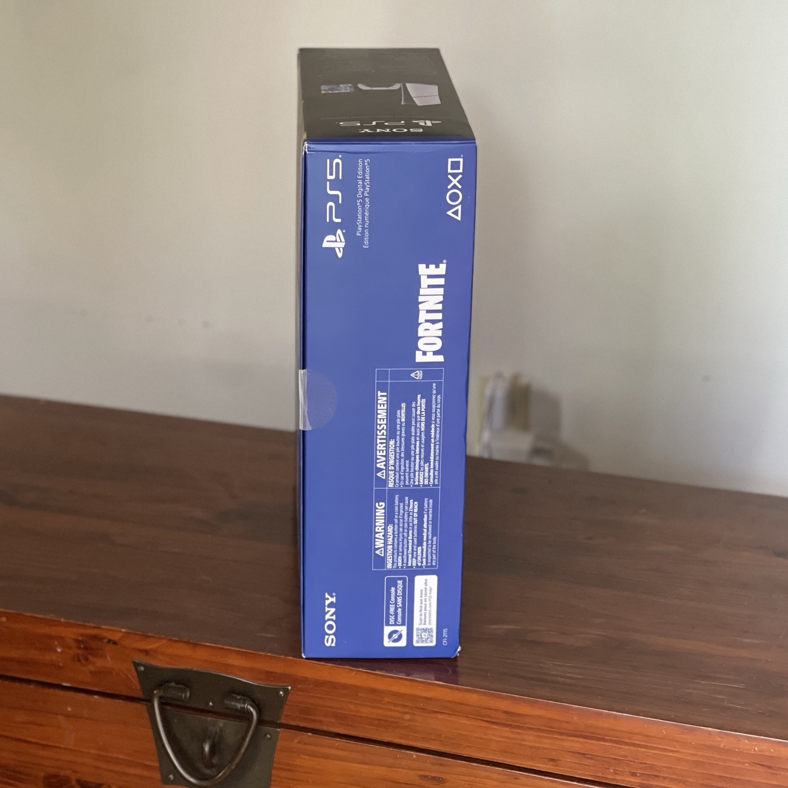 Sony PS5 Digital Edition Fortnite Bundle 825GB White 4K HDR Console