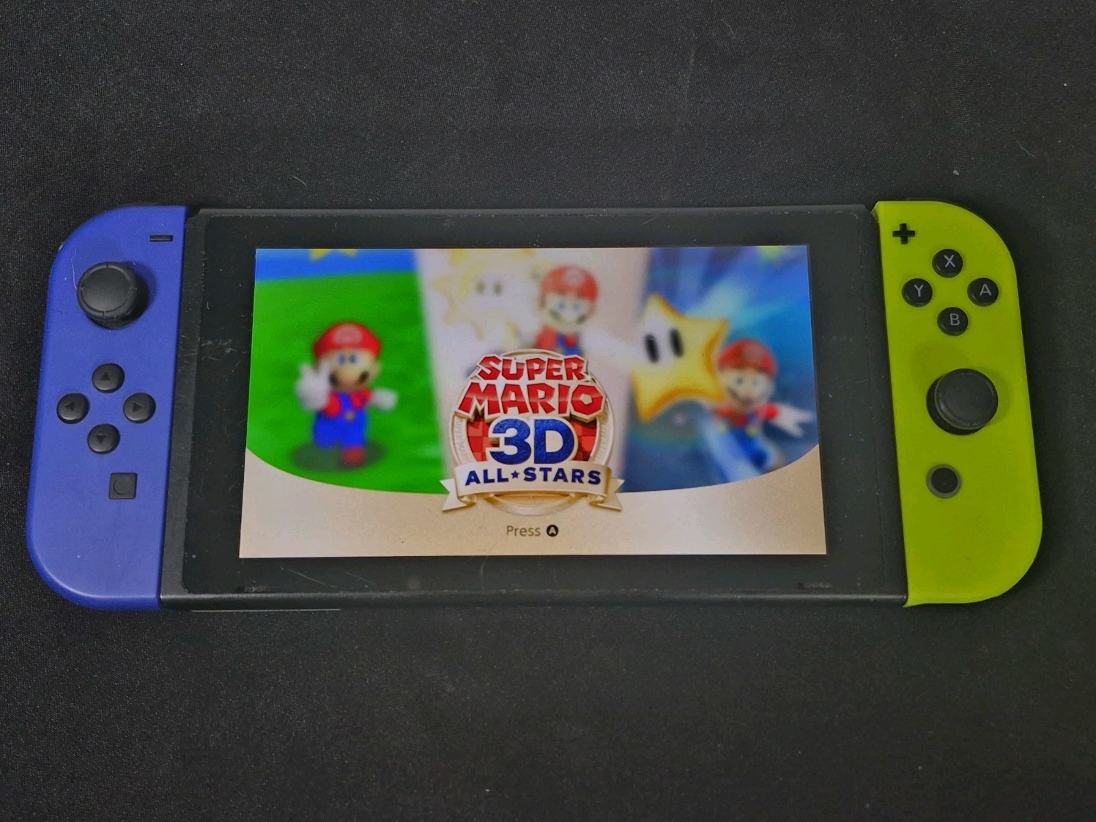 Nintendo Switch Console HAC-001 W/ Digital Super Mario 3d All Stars Odyssey