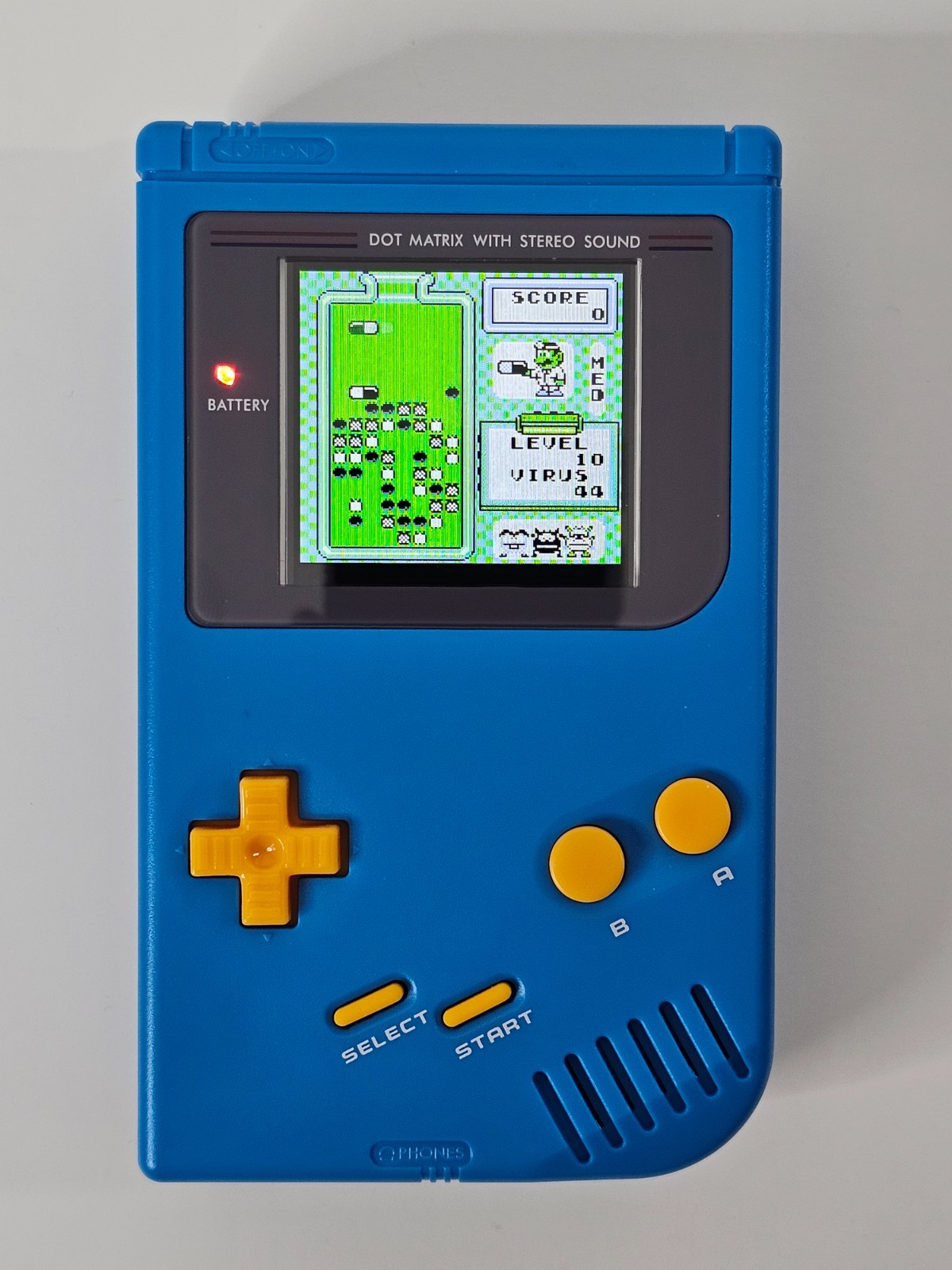 Custom Nintendo Game Boy DMG-01 – V5 IPS Backlit Screen – Cleaned & Serviced
