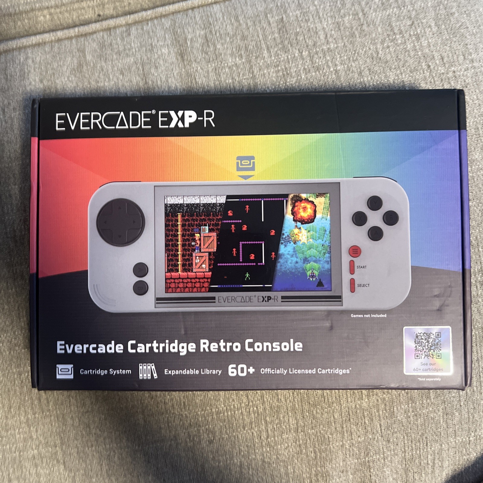 Evercade EXP-R Solo Game Console (no Cartridge Included)