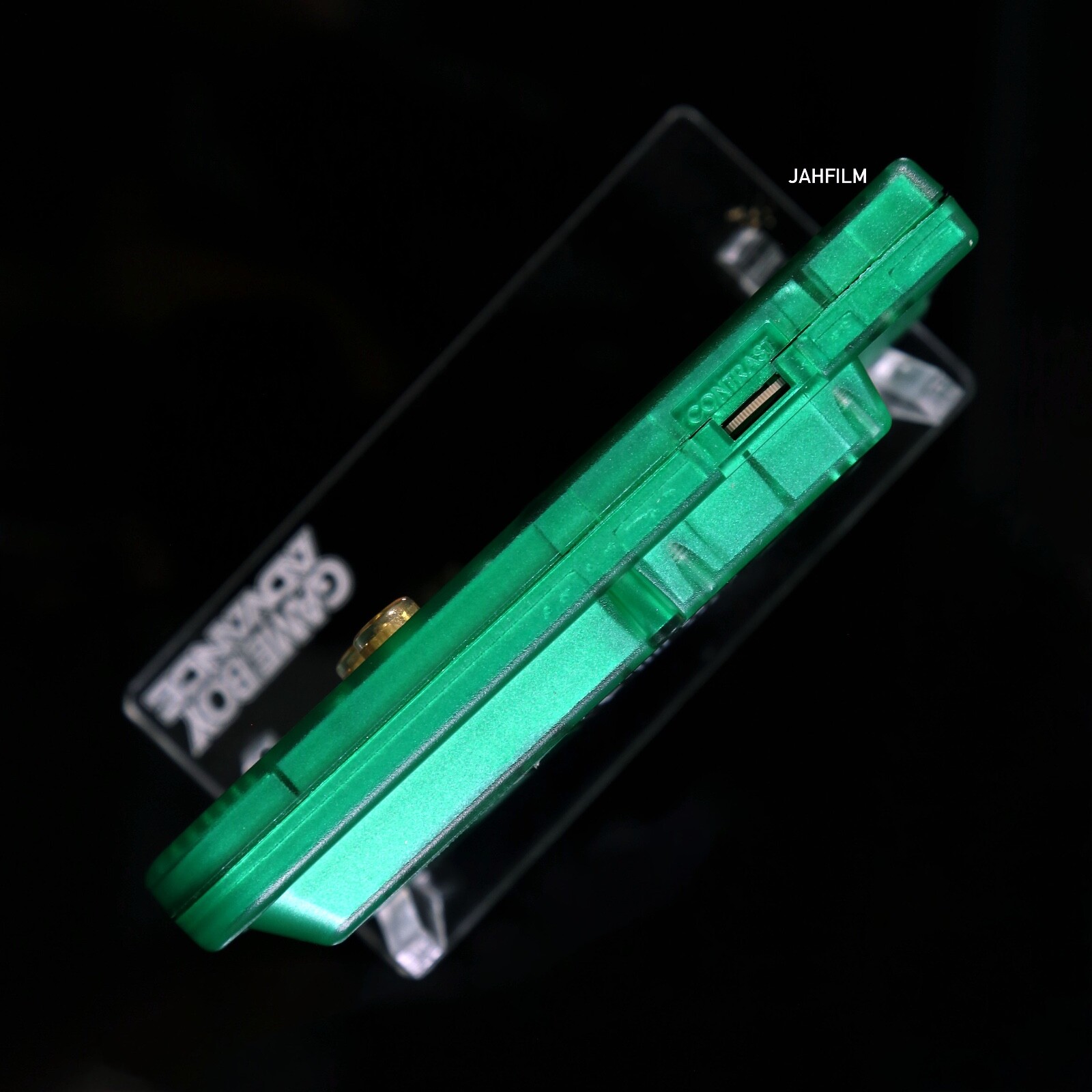 Custom Gameboy Pocket – Green & Gold Zelda Theme – IPS LCD – NIntendo