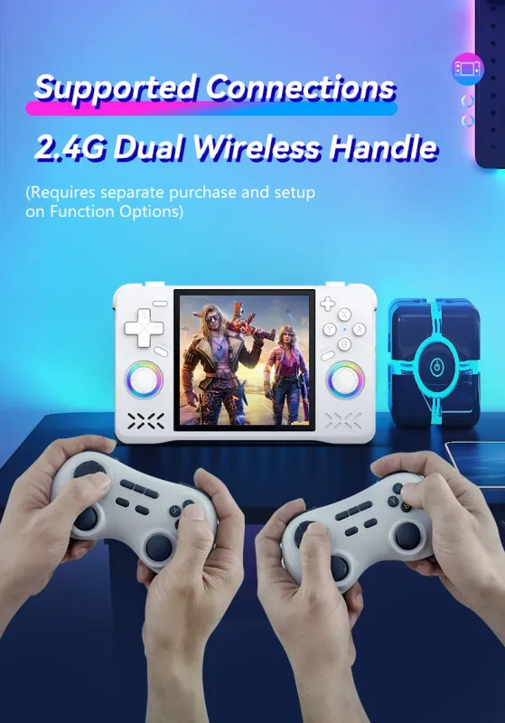 Newest XF40H Retro Handheld Game Console Linux 4.0” IPS Screen Supports