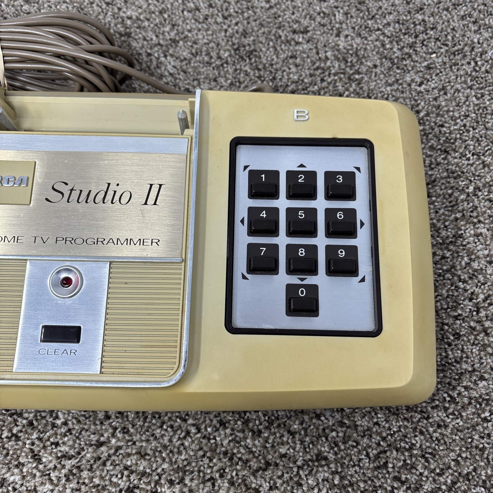 Vintage RCA Studio II Home TV Programmer Console Only Tested