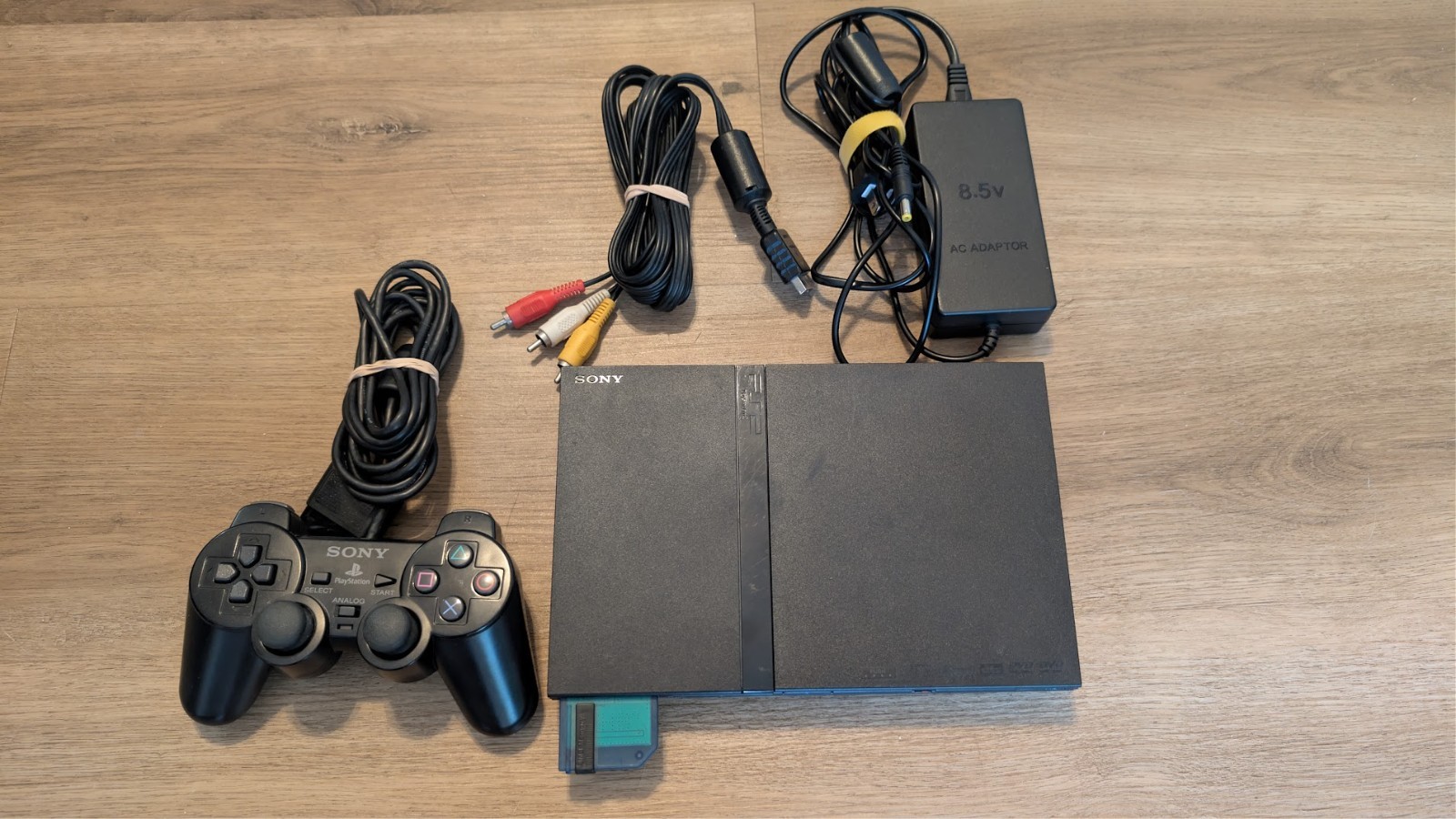 Sony PlayStation 2 Slim Console – Charcoal Black (SCPH-70012)