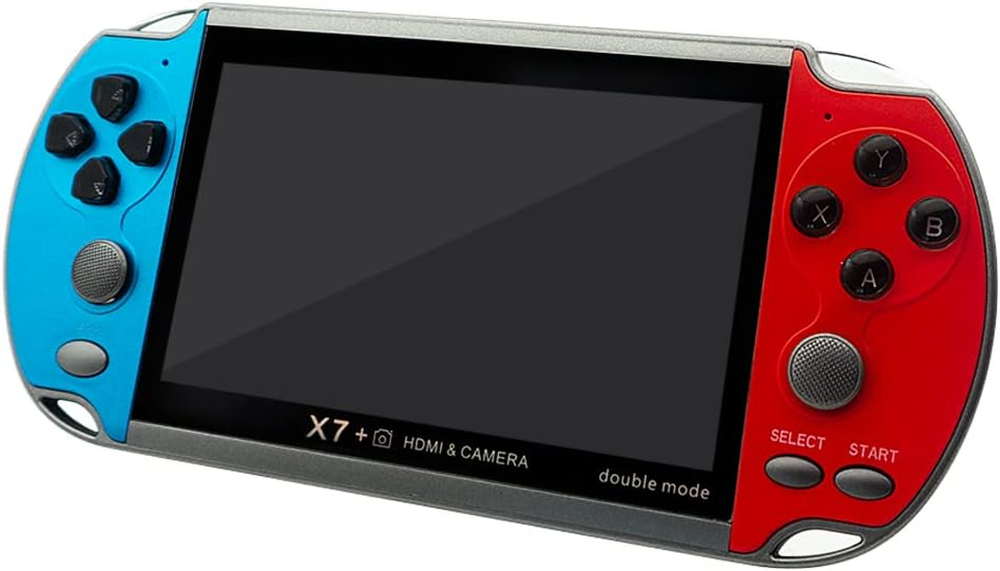 X7 plus Handheld Game Console , Preload 10000 Games Portable Video Games Support