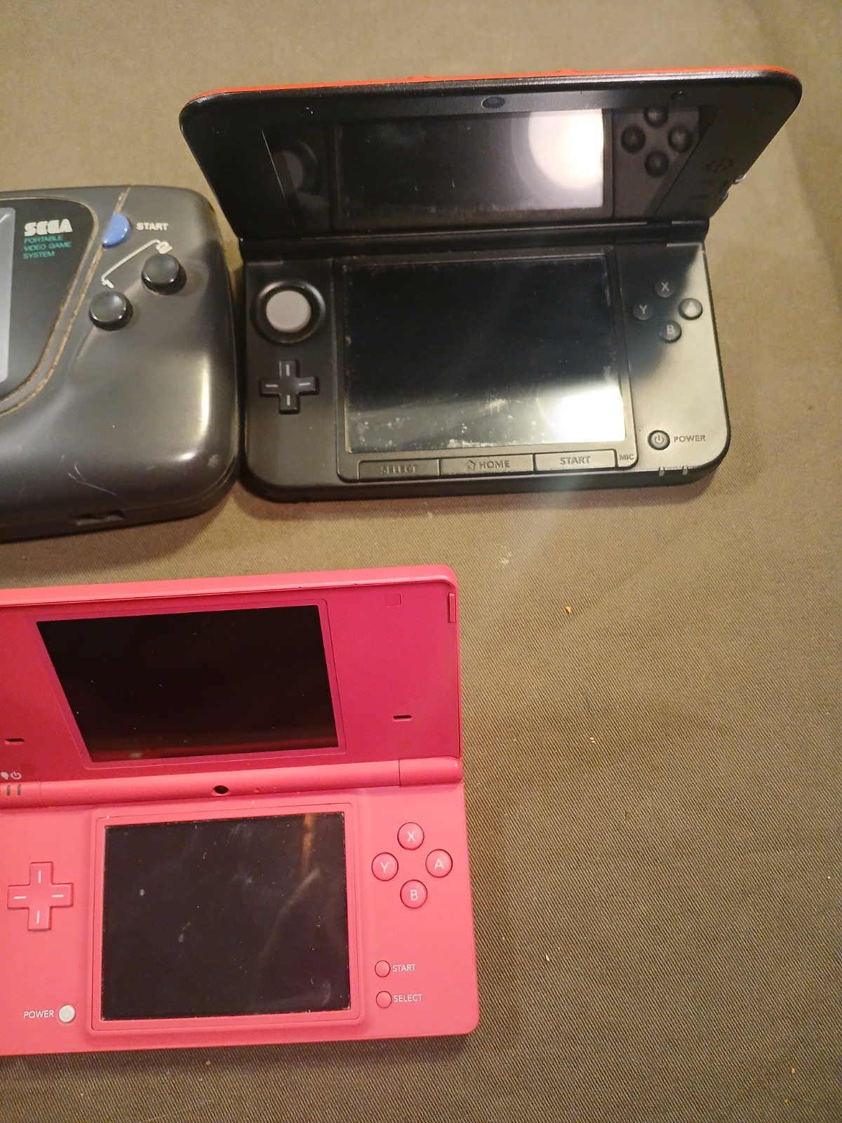 Lot Of Various Nintendo Game Consoles