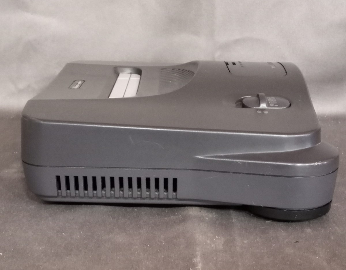 Nintendo 64 (N64) Console – Dark Gray – with Controller, TremorPack Tested
