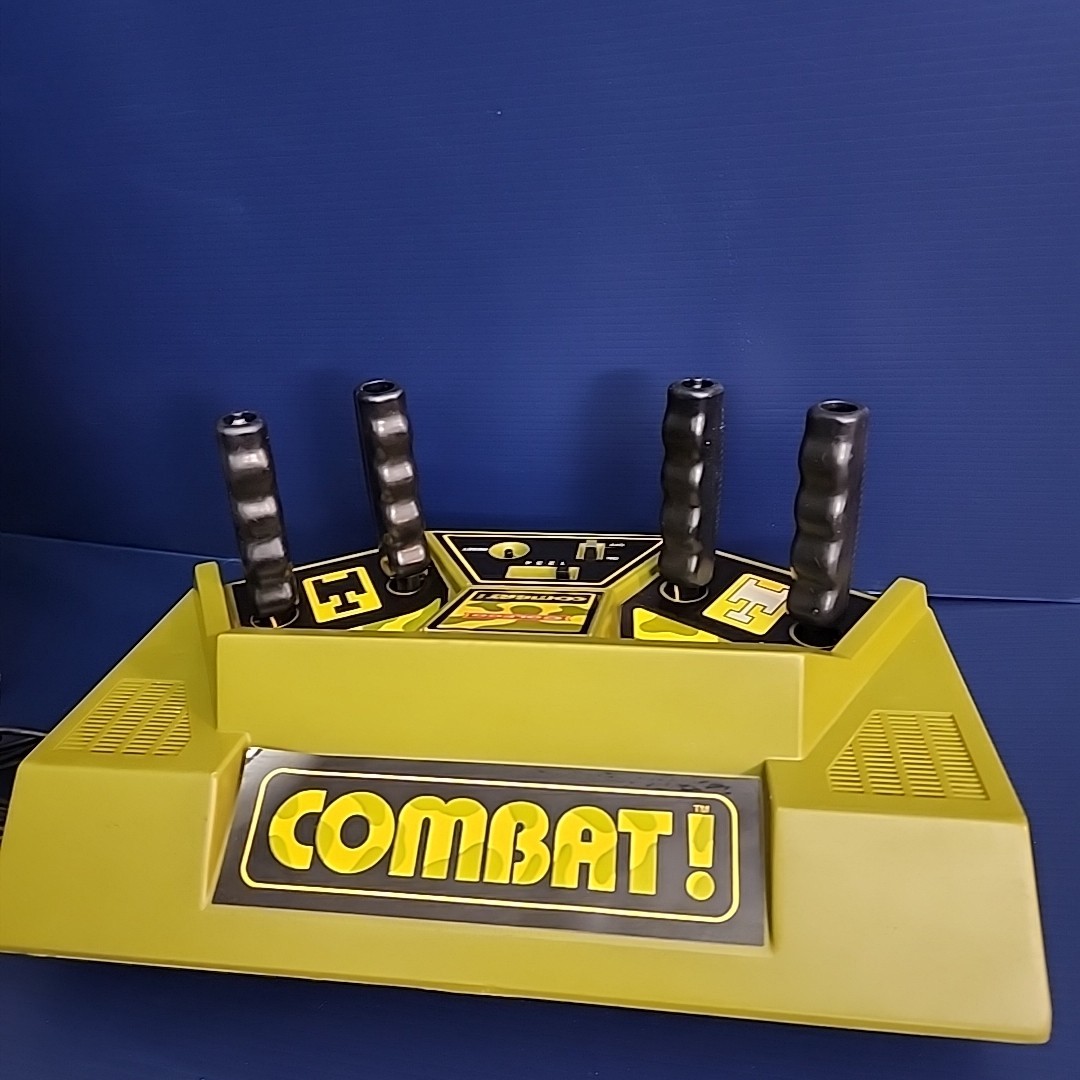 Untested Vintage 1977 TELSTAR COLECO COMBAT! Console Video Game Joysticks System
