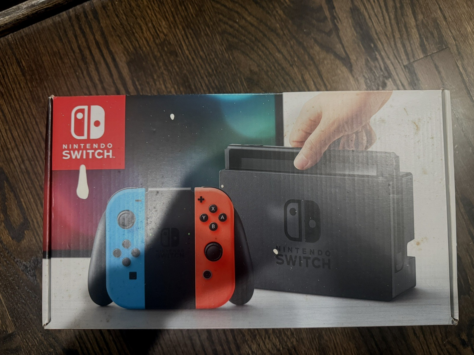 Nintendo Switch Red & Blue Edition – Mario Odyssey+Mario Cart+Splatoon 2