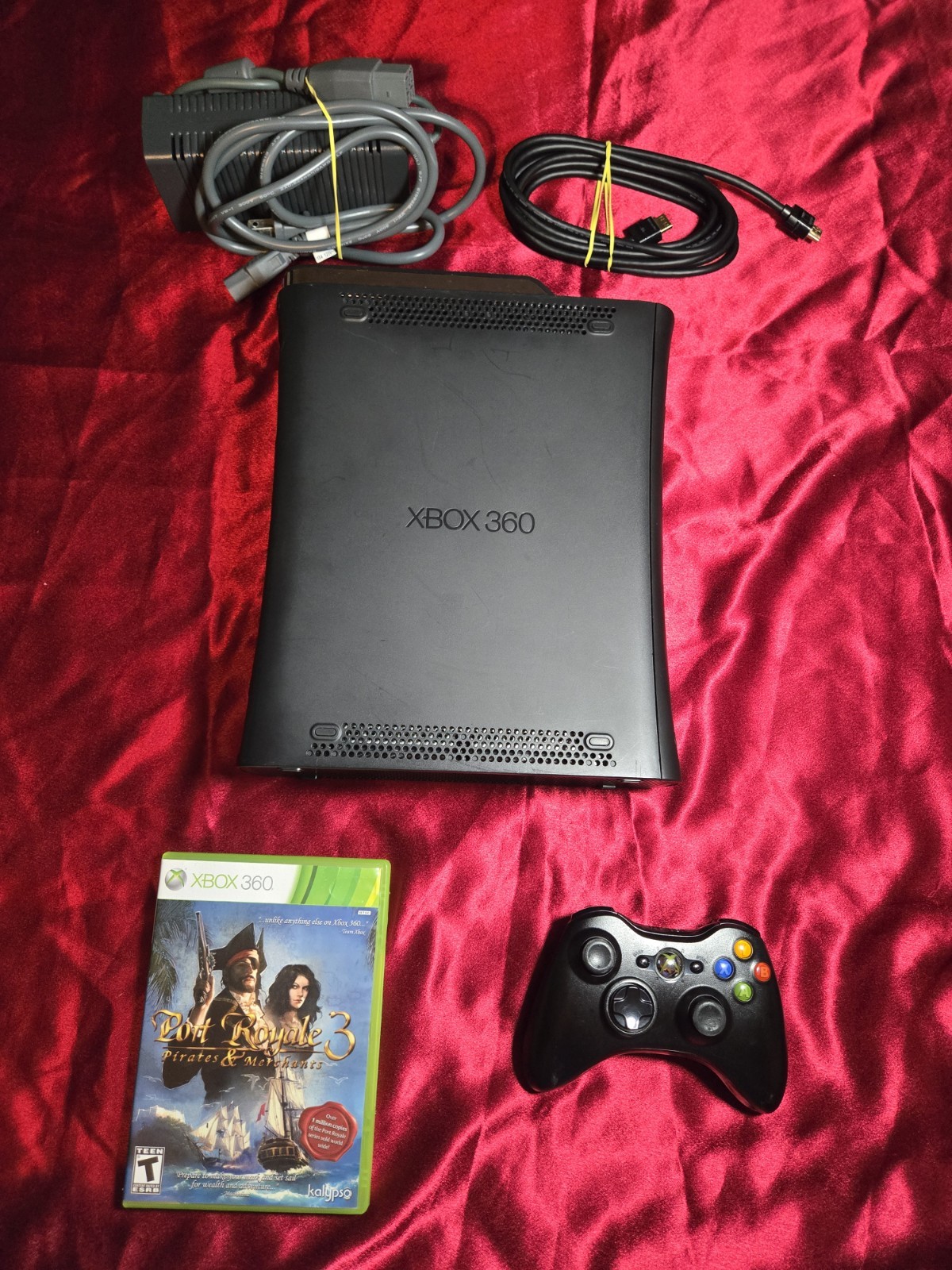 Microsoft Xbox 360 Jasper Elite Console 120GB Bundle – Fully Serviced & Tested