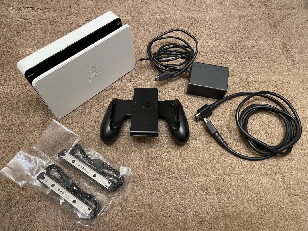 Nintendo Switch OLED Model HEG-001 Console Dock Joy-Con 7.0 inch Screen Working