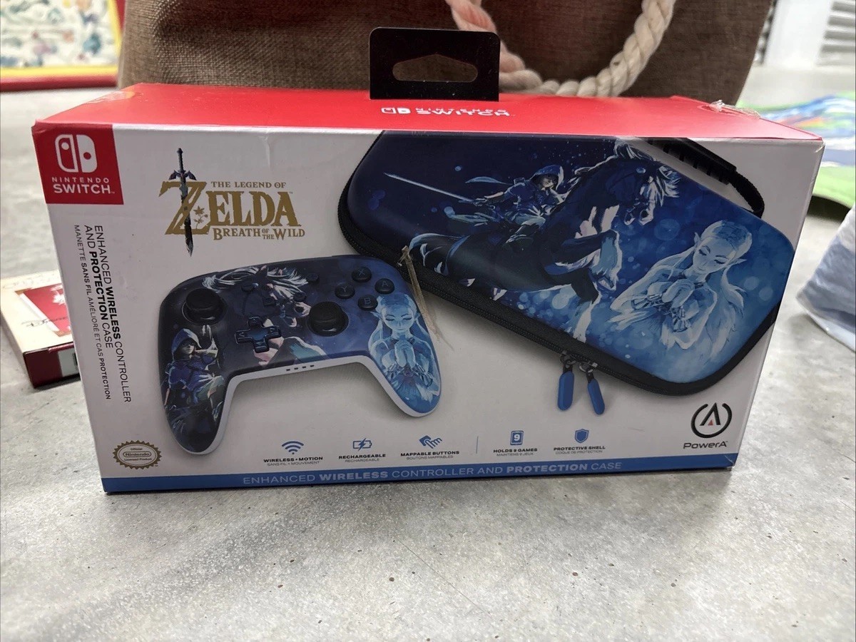 PowerA Wireless Controller and Protection Case For Nintendo Switch
