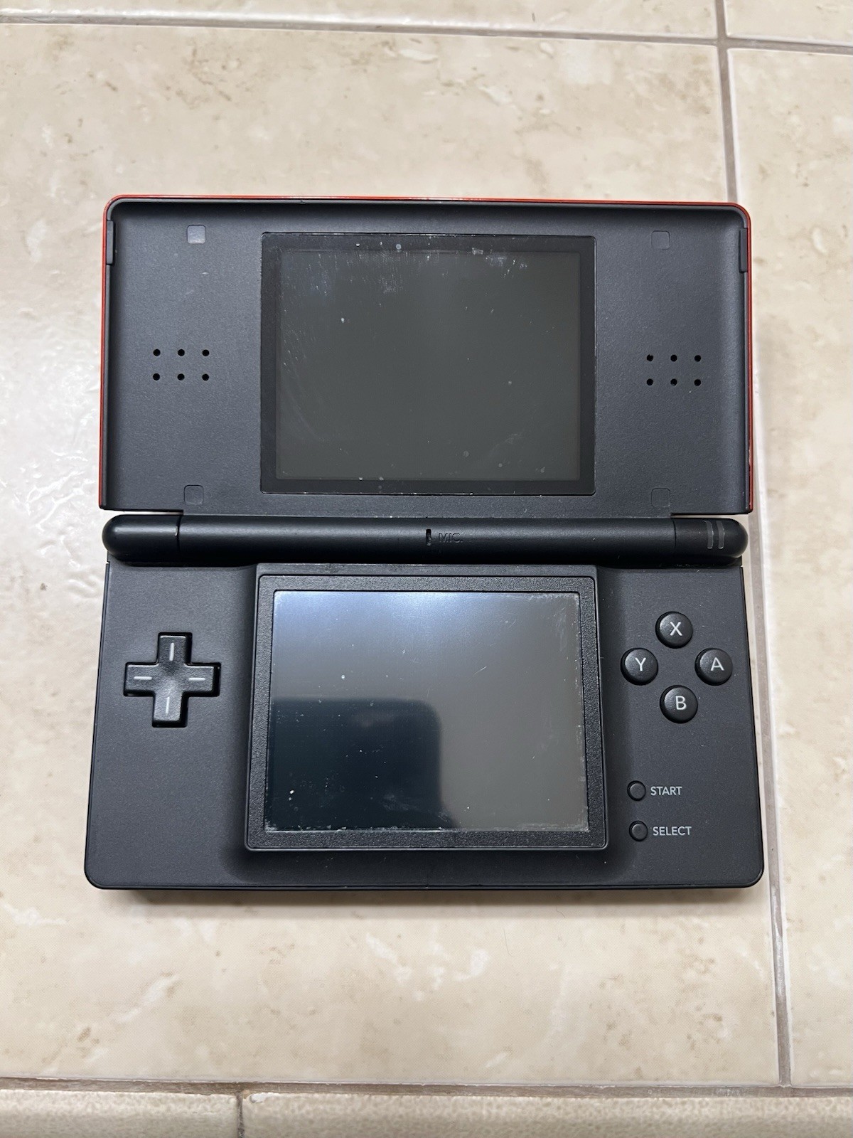 Nintendo DS Lite Red Handheld Console (USG-S-RMKB) – NO DUST COVER