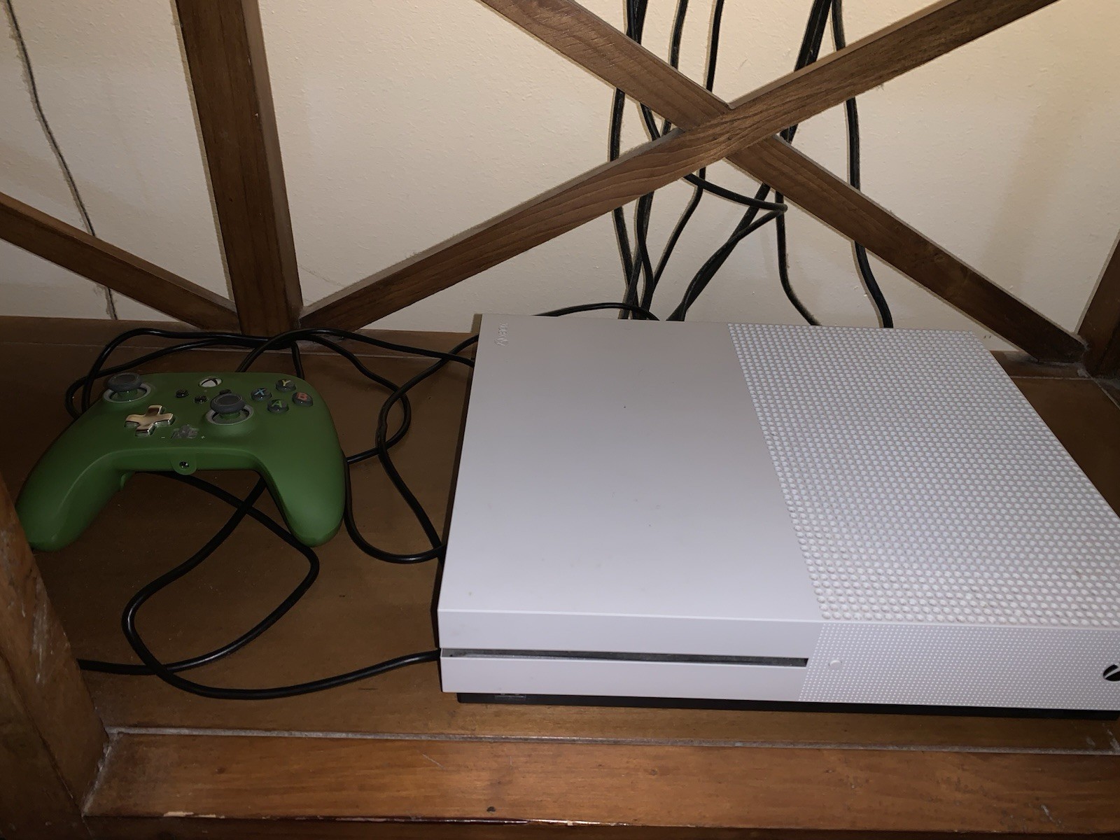 Xbox One S 1TB with Wired Controller, Working Condition Read Description