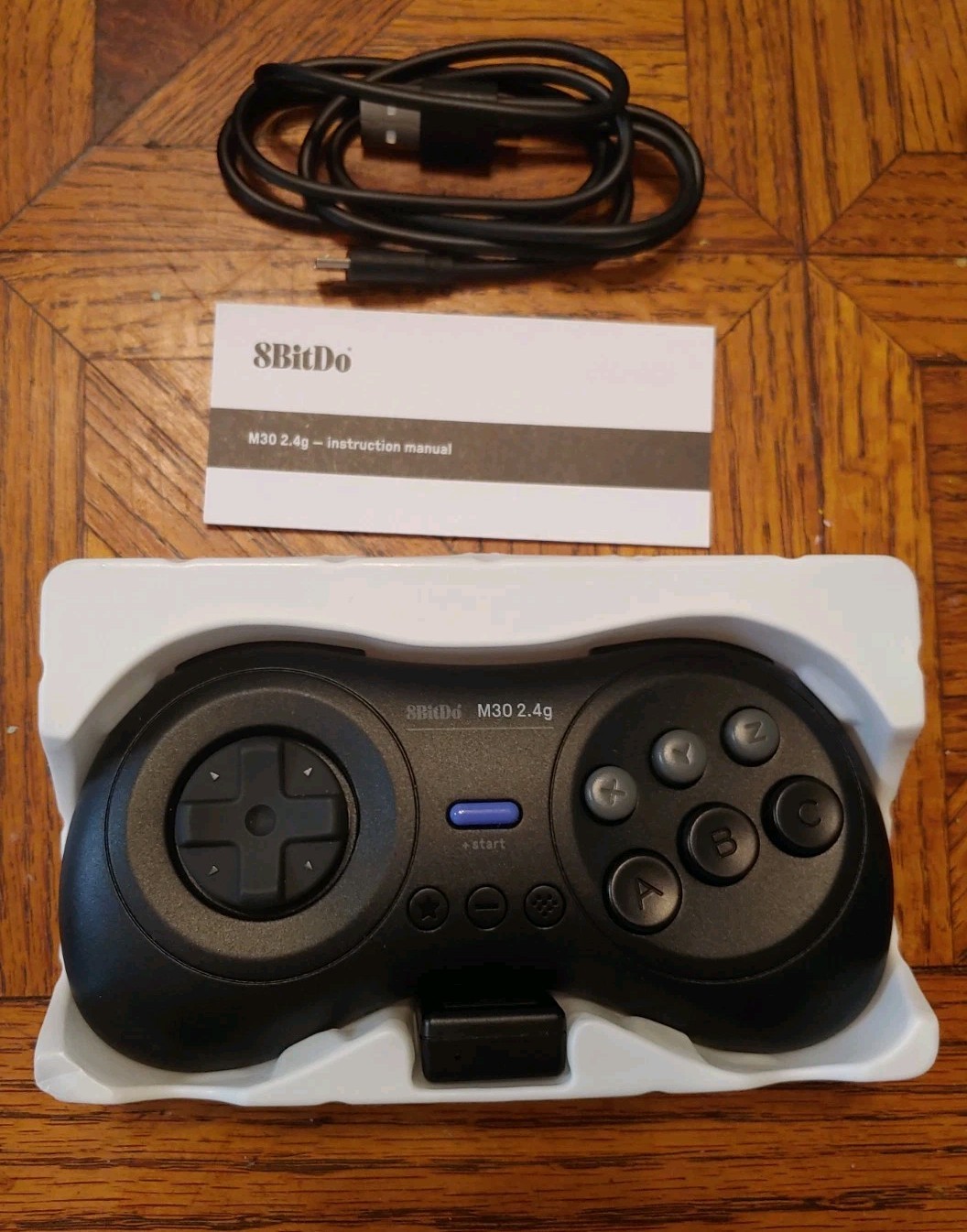 Analogue Mega SG USA CIB Complete & Tested – 8BitDo Wireless Controller Included