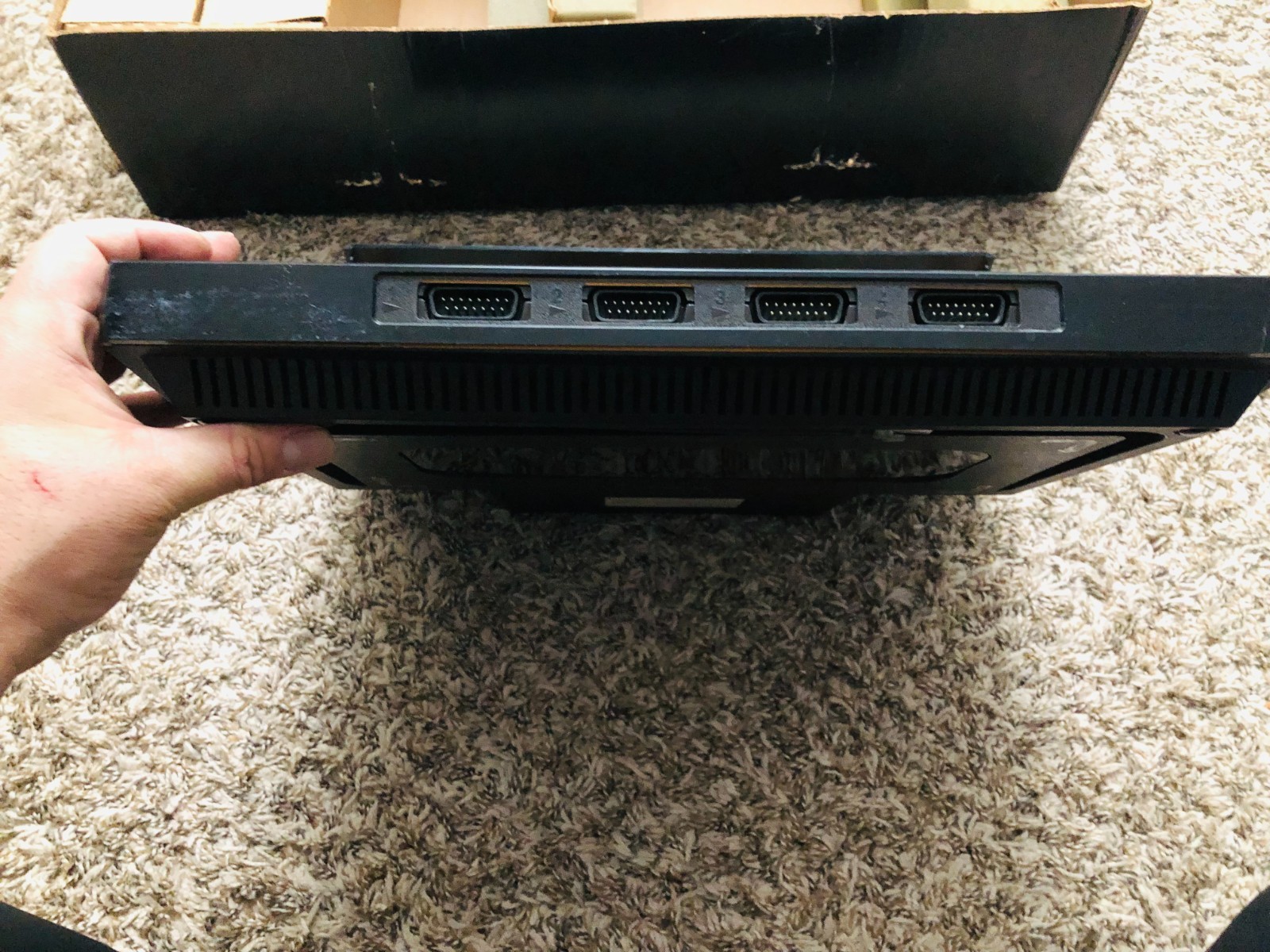 Atari 5200 4 ports Complete CIB W/ 2 Reconditioned Controllers Fully Tested