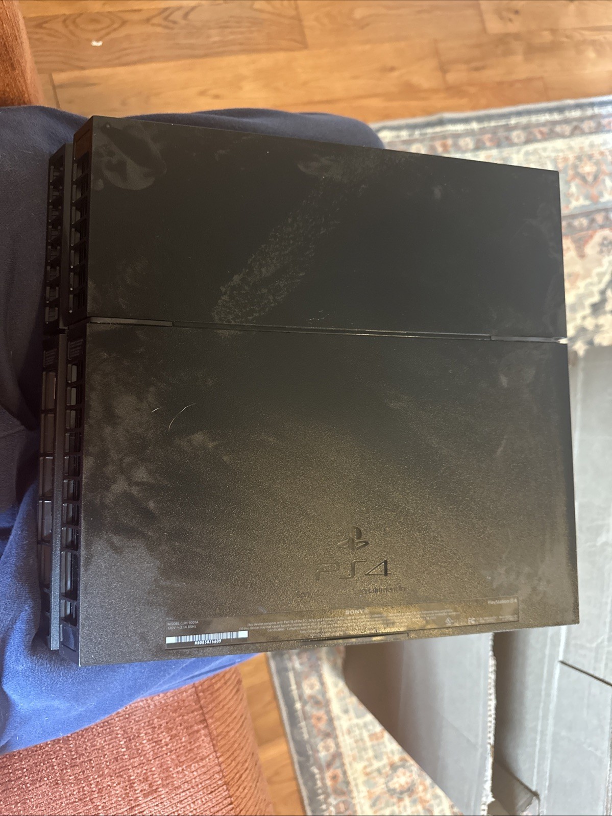500GB PS4 CONSOLE-TESTED & WORKING-2 CONTROLLERS + HDMI + POWER + CHARGING CABLE