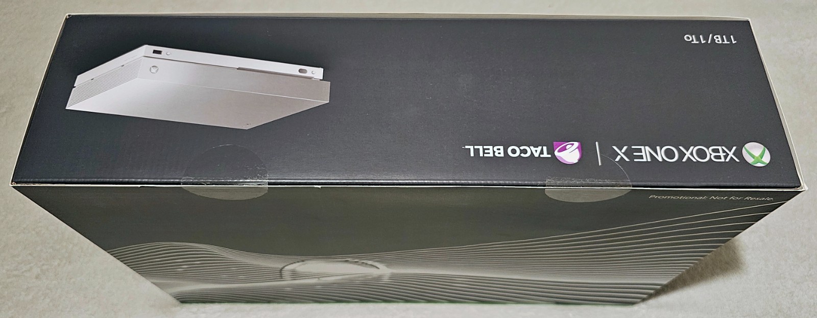 Microsoft Xbox One X Taco Bell Platinum Limited Edition Promo – Brand New Sealed