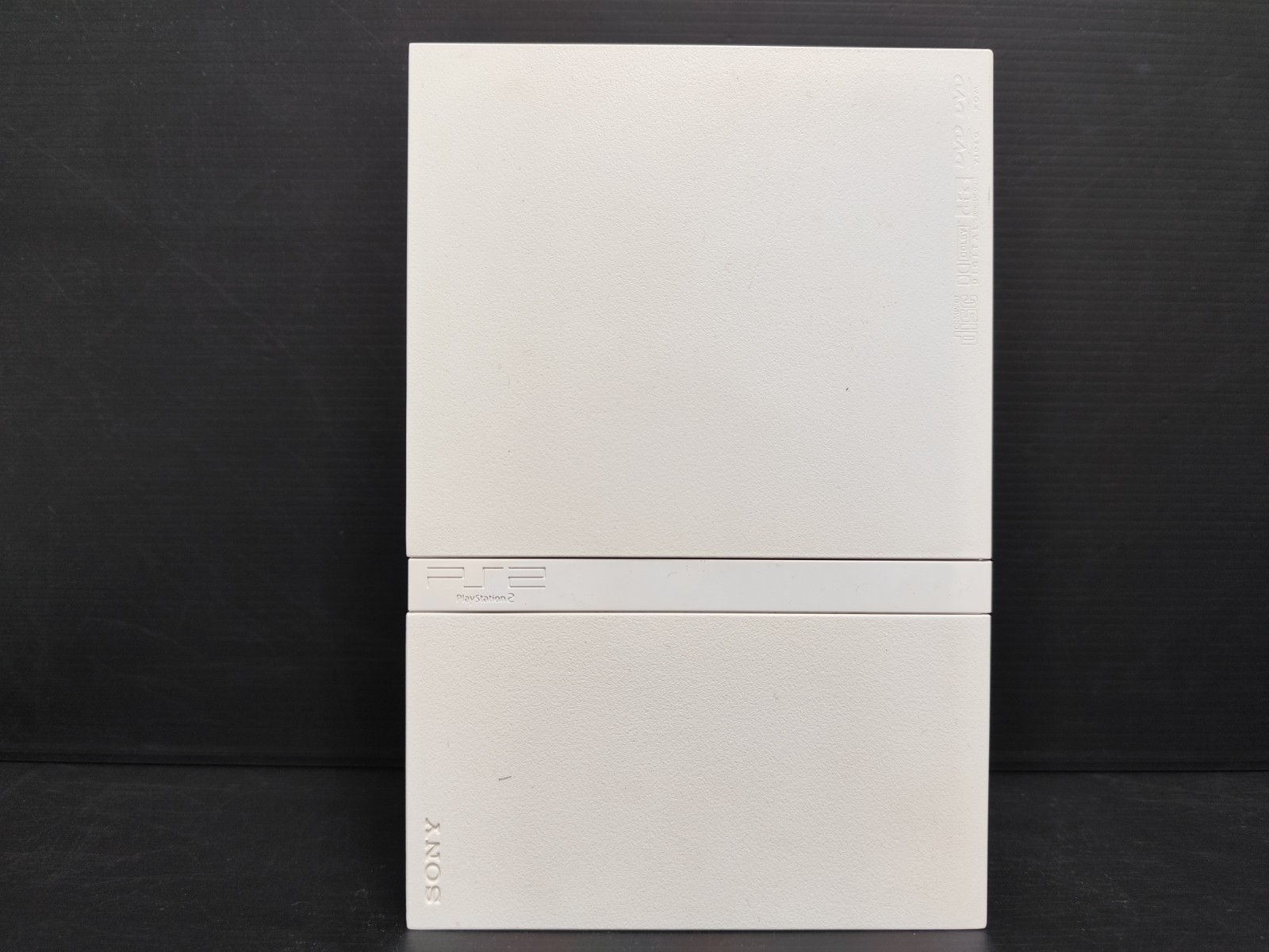 E+ “Region Free” Playstation2 PS2 Slim Console SCPH-75000 Ceramic White Note A