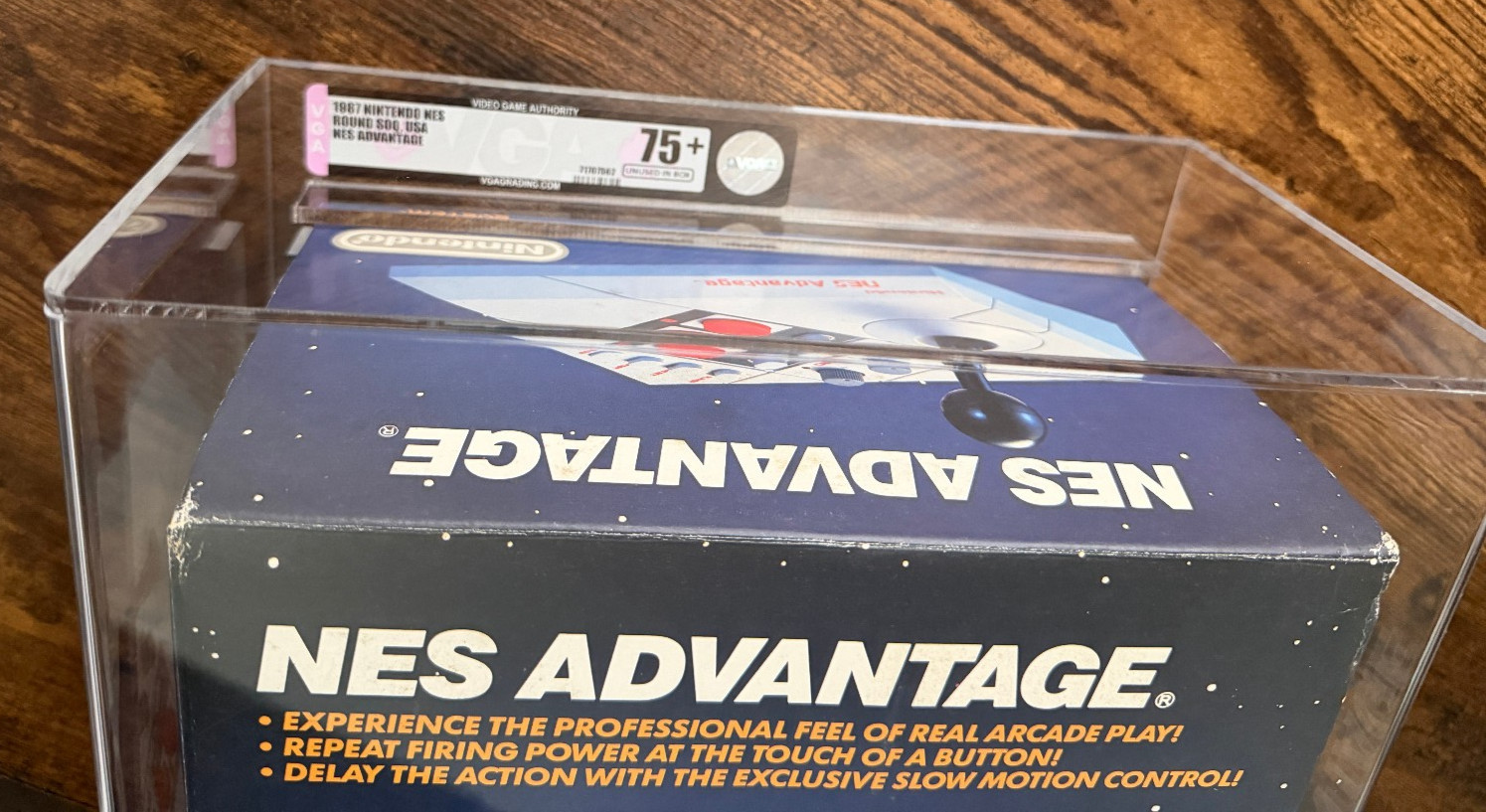 VGA 75+ NES Advantage joystick controller nintendo brand new factory sealed RARE