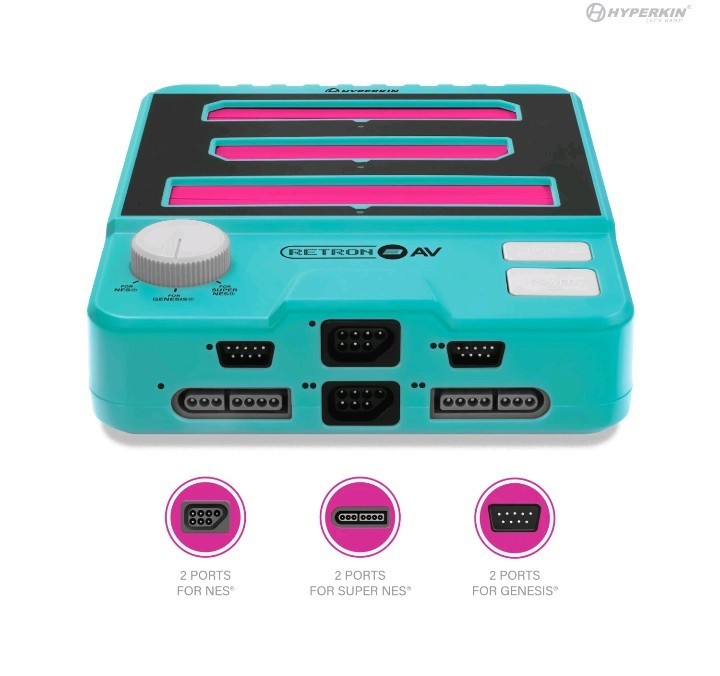Hyperkin RetroN 3 AV Console + Controllers !!