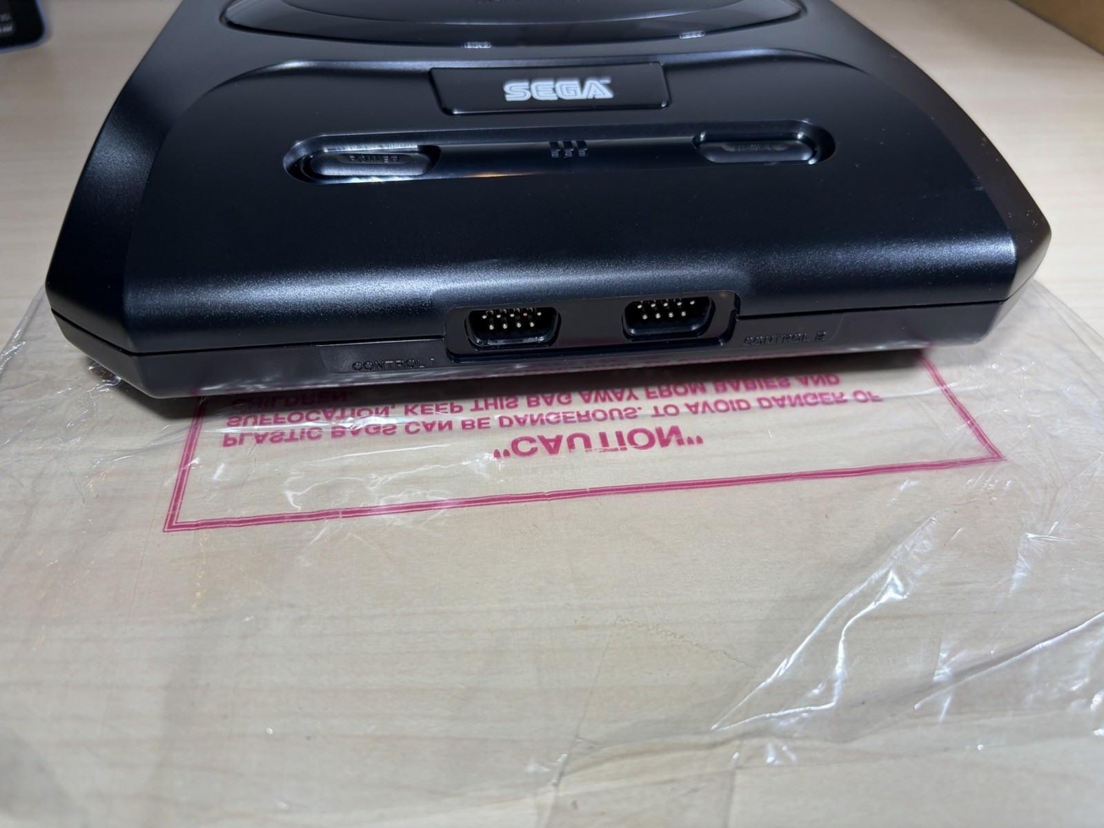 Sega Genesis II 2 Black Game Console System NFL 95