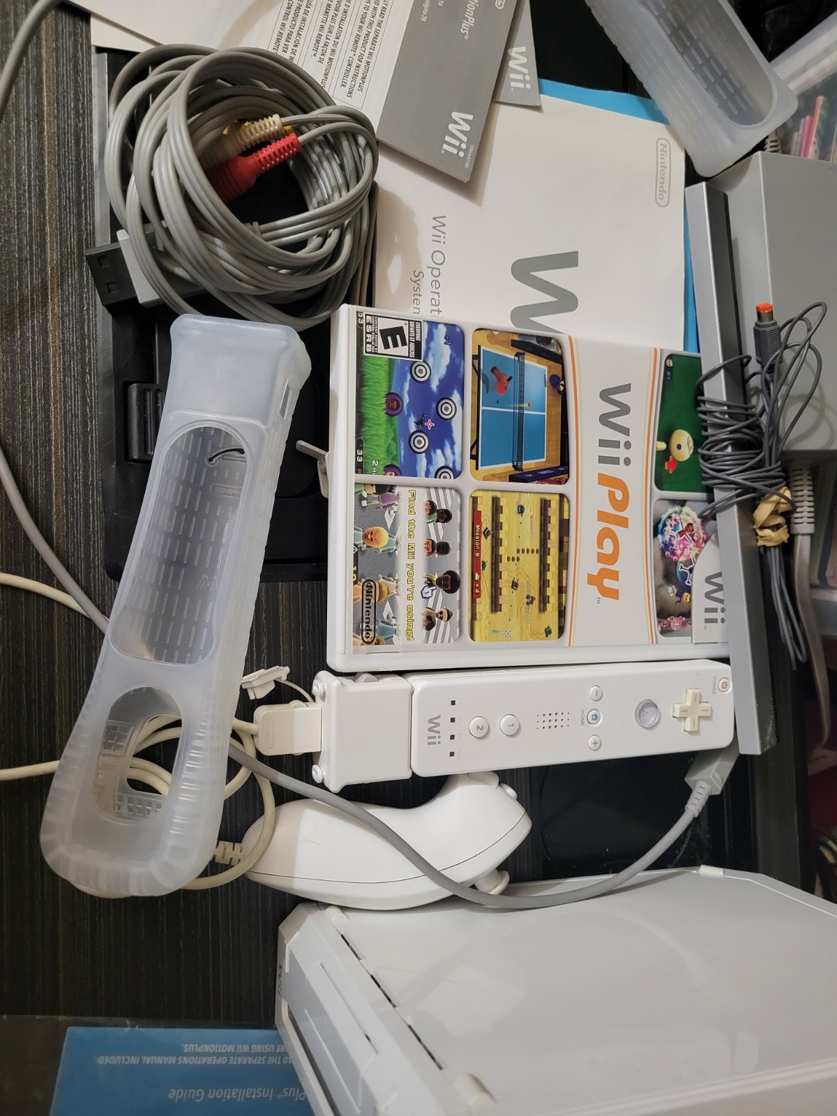Nintendo Wii Complete Console 1 Controller 1 Game And Motion Plus Adapter