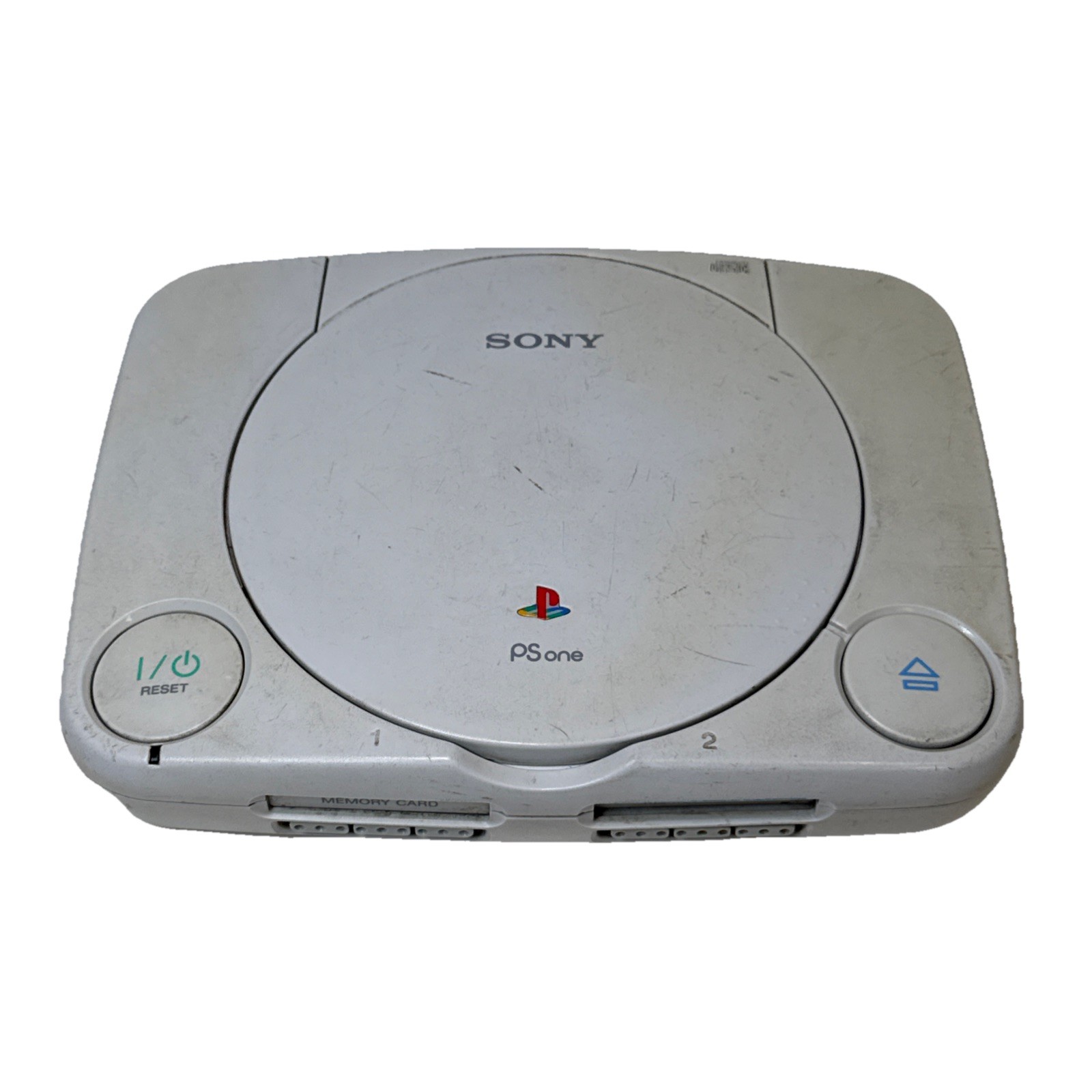 Sony PSOne White Video Game Console Only Model SCPH-101 For Parts Or Repair Only